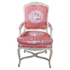 Meyer Gunther Martini French Provincial Louis XV Chinoiserie Arm Chair