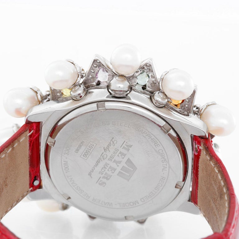 Meyers Lady Diamond Chronograph Ladies Watch at 1stDibs meyers watch