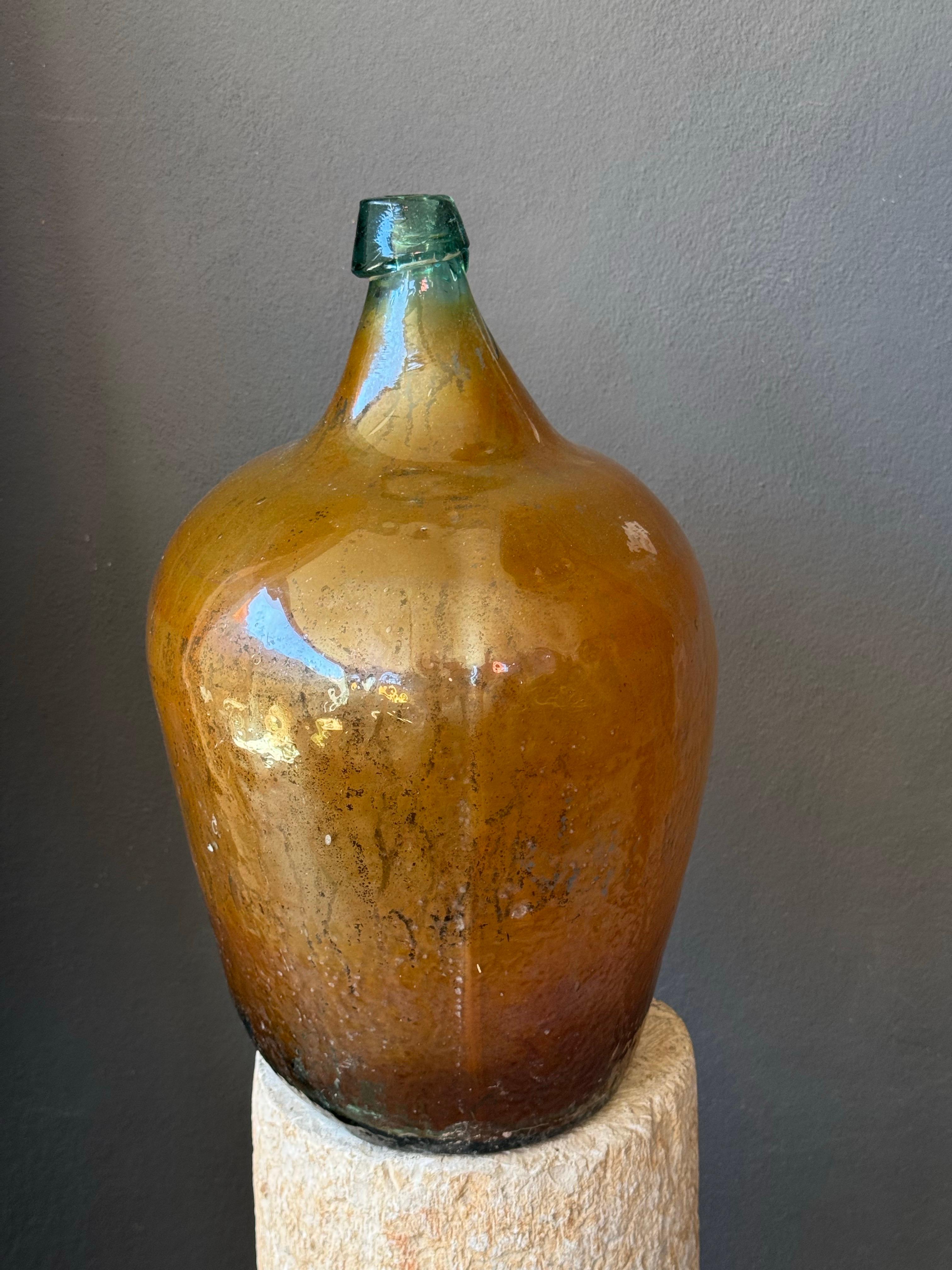 Arte popolare Demijohn di Mezcal del sud di Oaxaca, circa 1930 in vendita