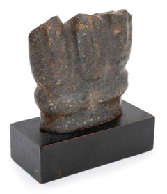 Mezcala Pre-Columbian Three Headed Stone Figure