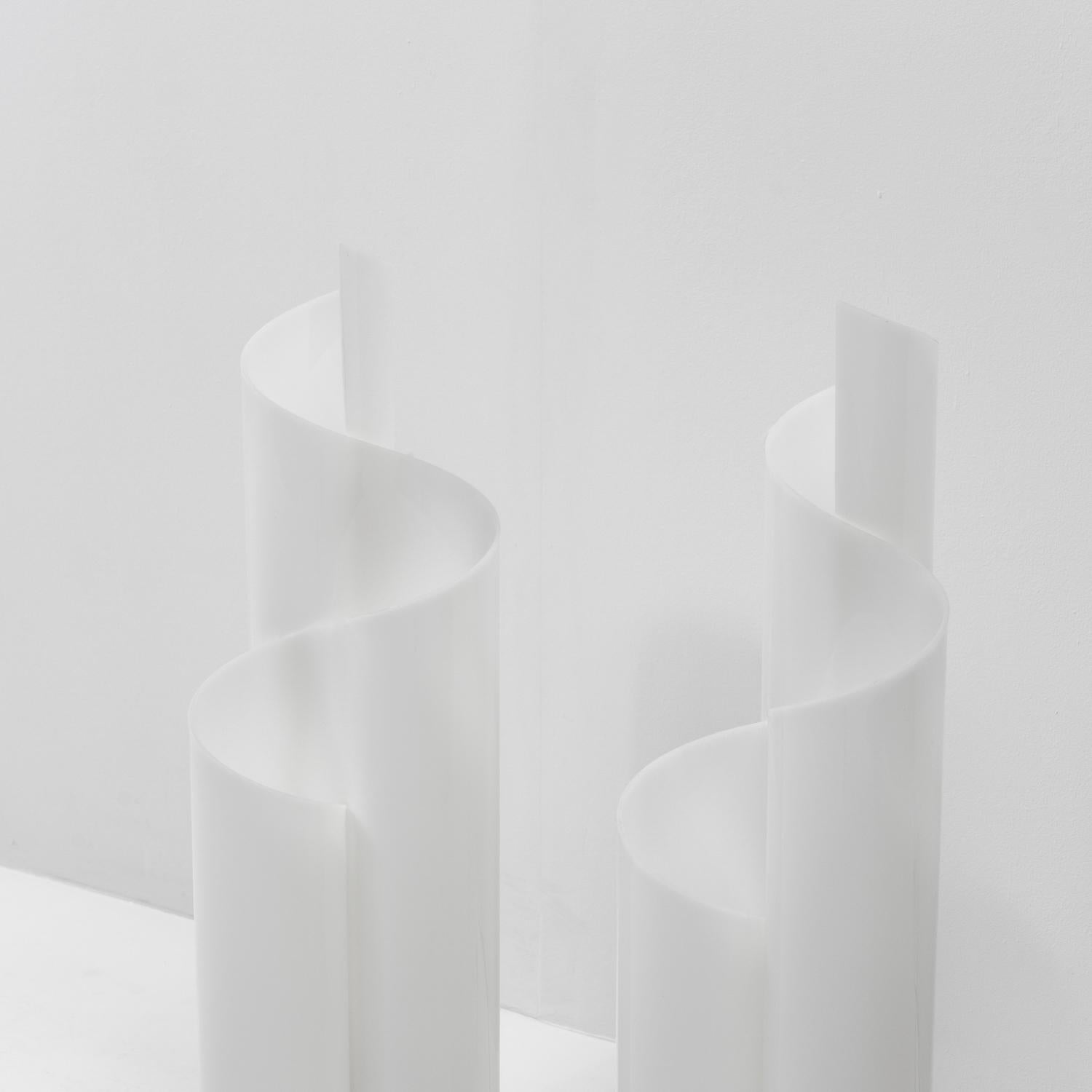 Lampade da tavolo Mezza Chimera di Vico Magistretti per Artemide, anni '70, Set di 2 in vendita 3