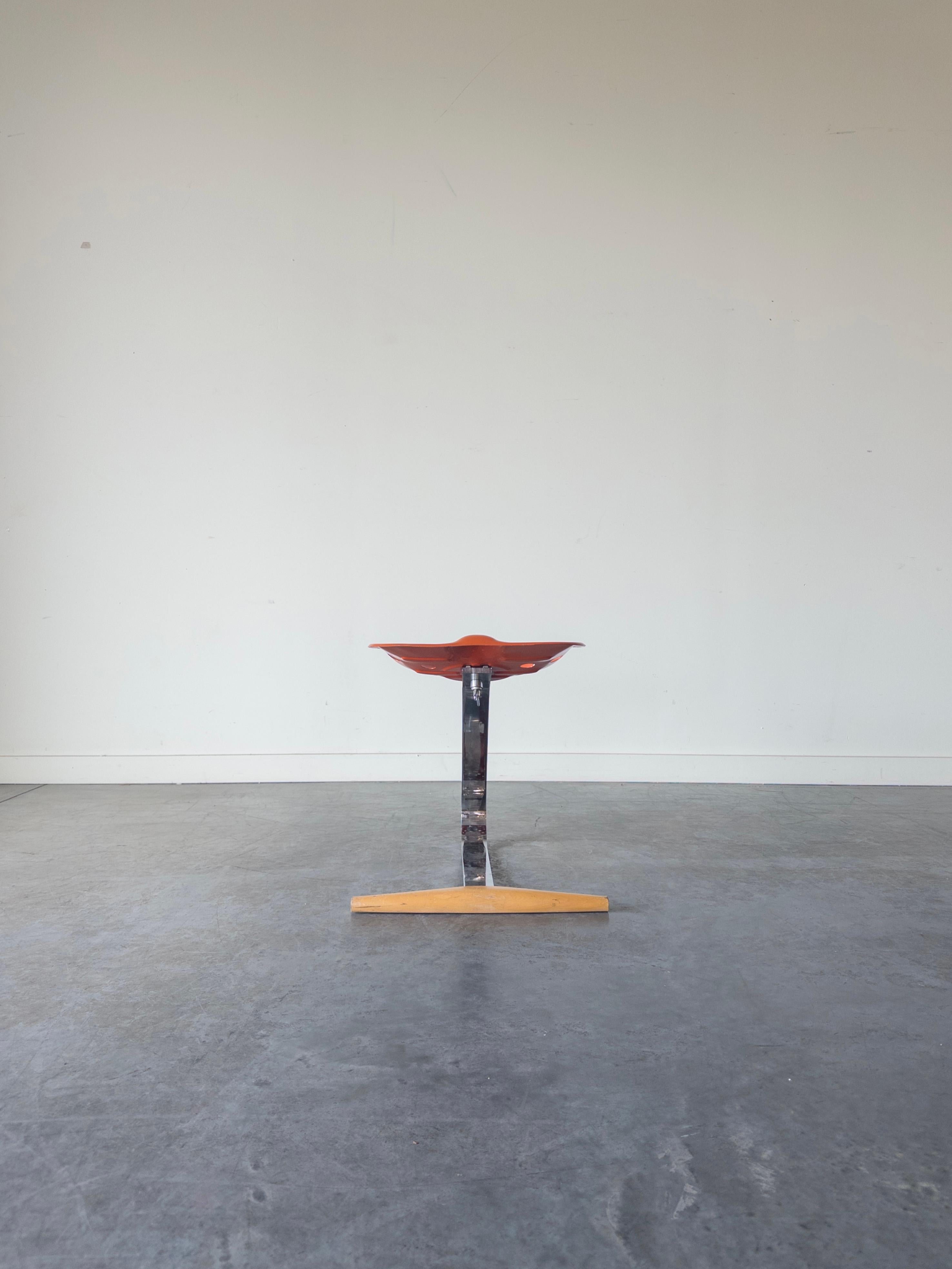 Late 20th Century Mezzadro Stool by Achille and Pier Giacomo Castiglioni for Zanotta, 1970s For Sale