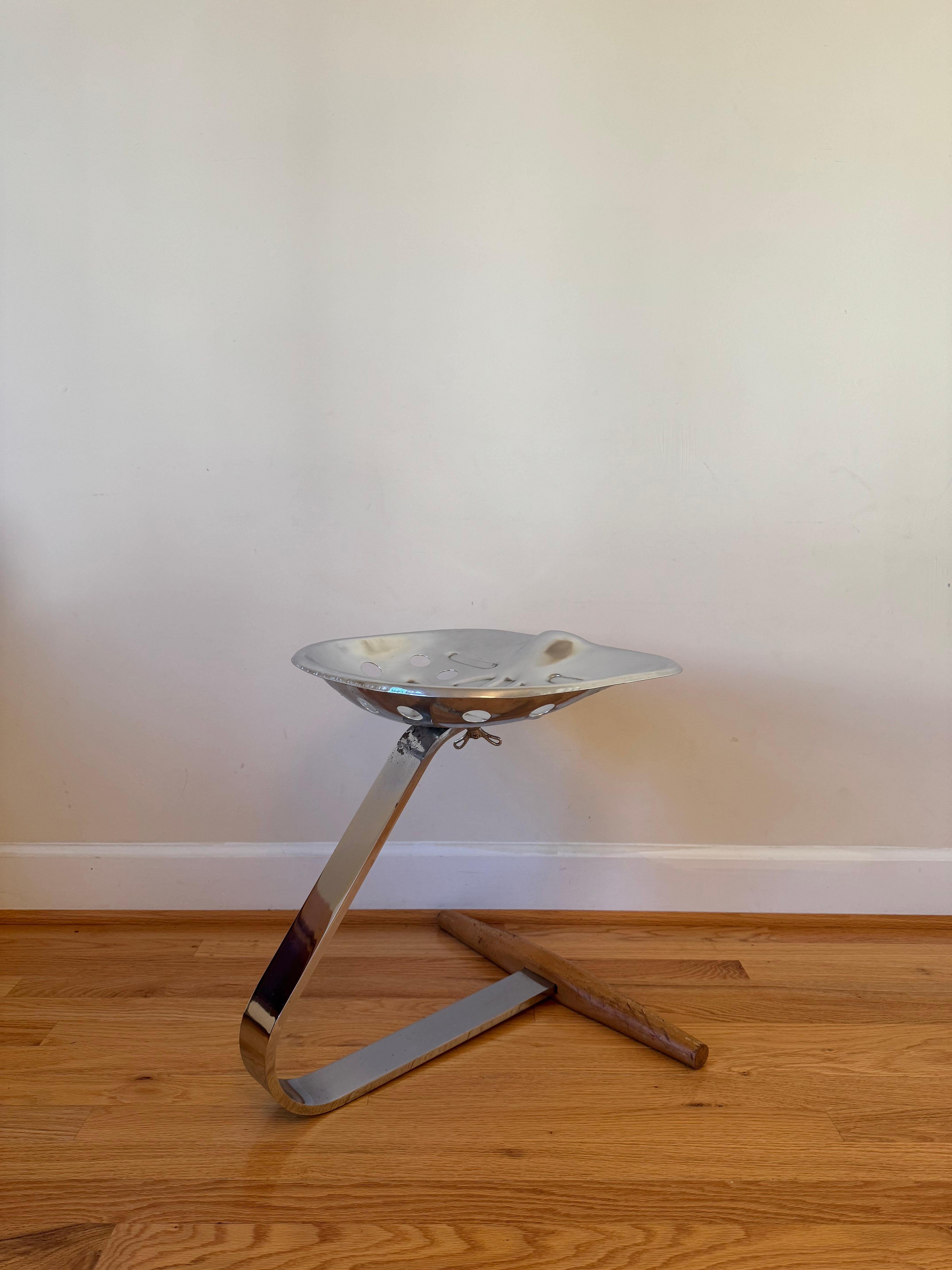 Mezzadro Hocker von Achille und Pier Giacomo Castiglioni für Zanotta (Moderne der Mitte des Jahrhunderts) im Angebot