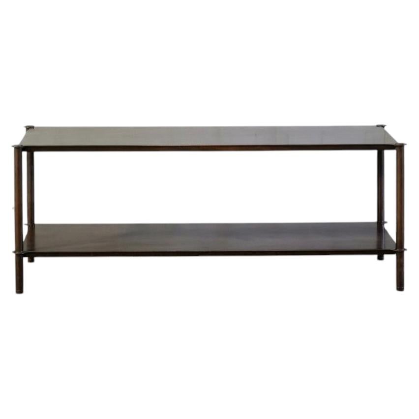 Mezzo (48") Shelving and Bench in Antique Bronze by Laylo Studio For Sale