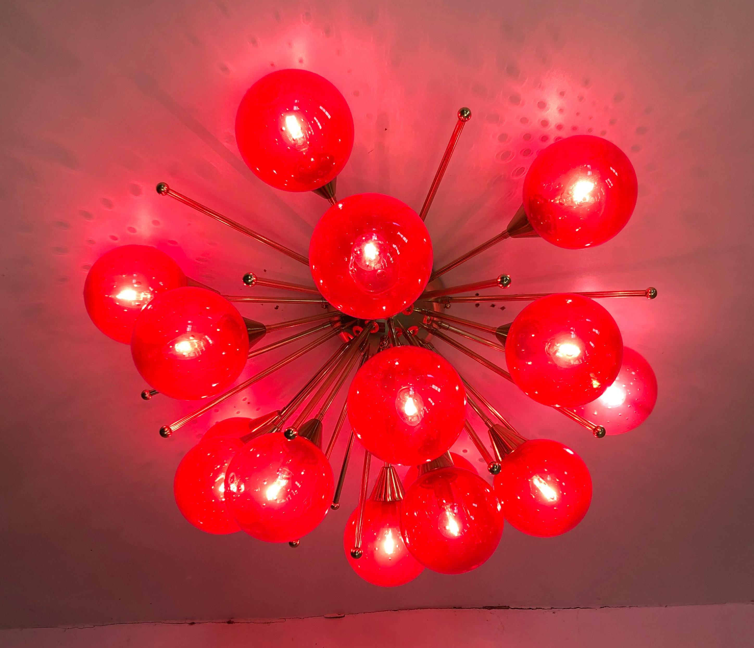Mezzo Flush Mount by Fabio Ltd In New Condition For Sale In Los Angeles, CA