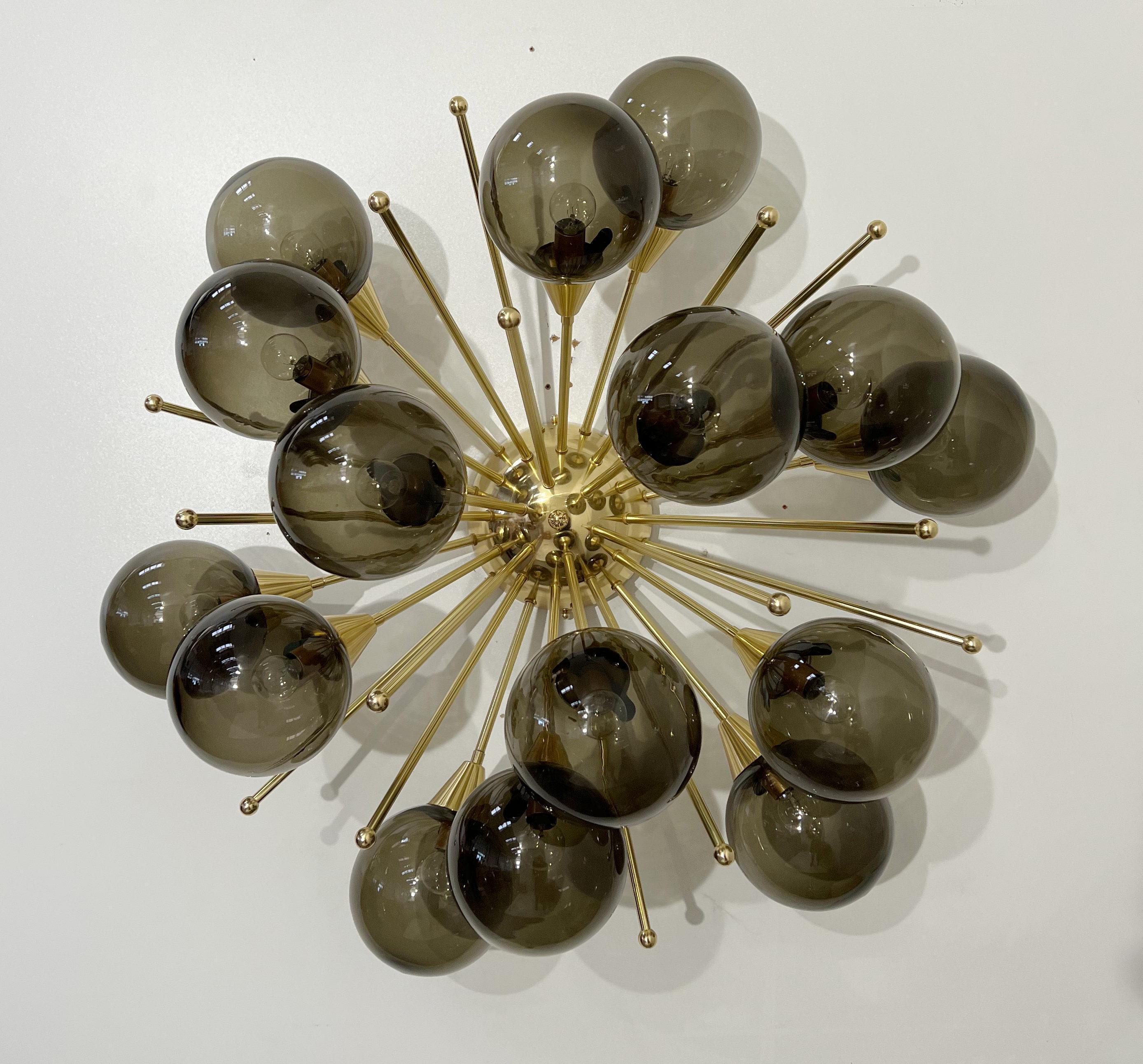 Mezzo Flush Mount by Fabio Ltd In New Condition For Sale In Los Angeles, CA