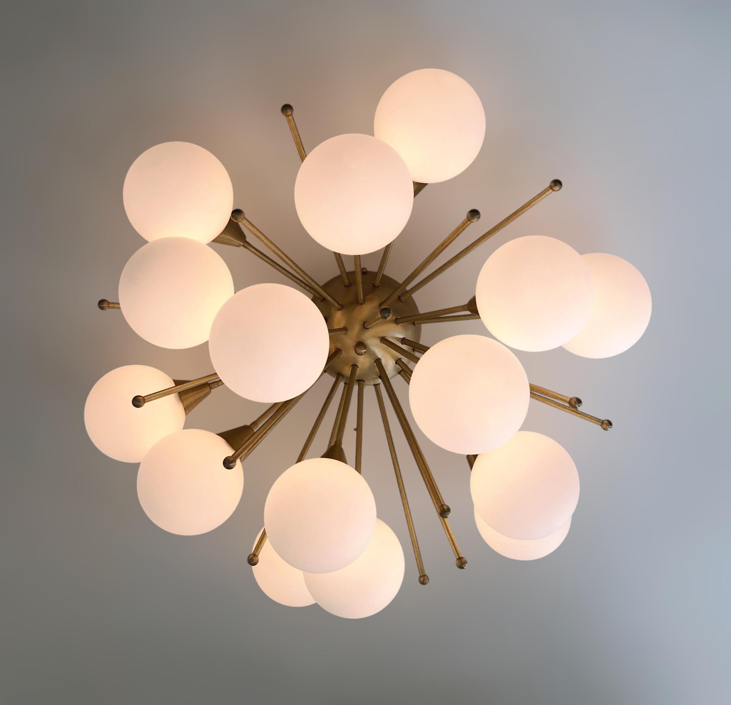 Verre brun MEZZO Flush Mountains by Fabio Ltd en vente