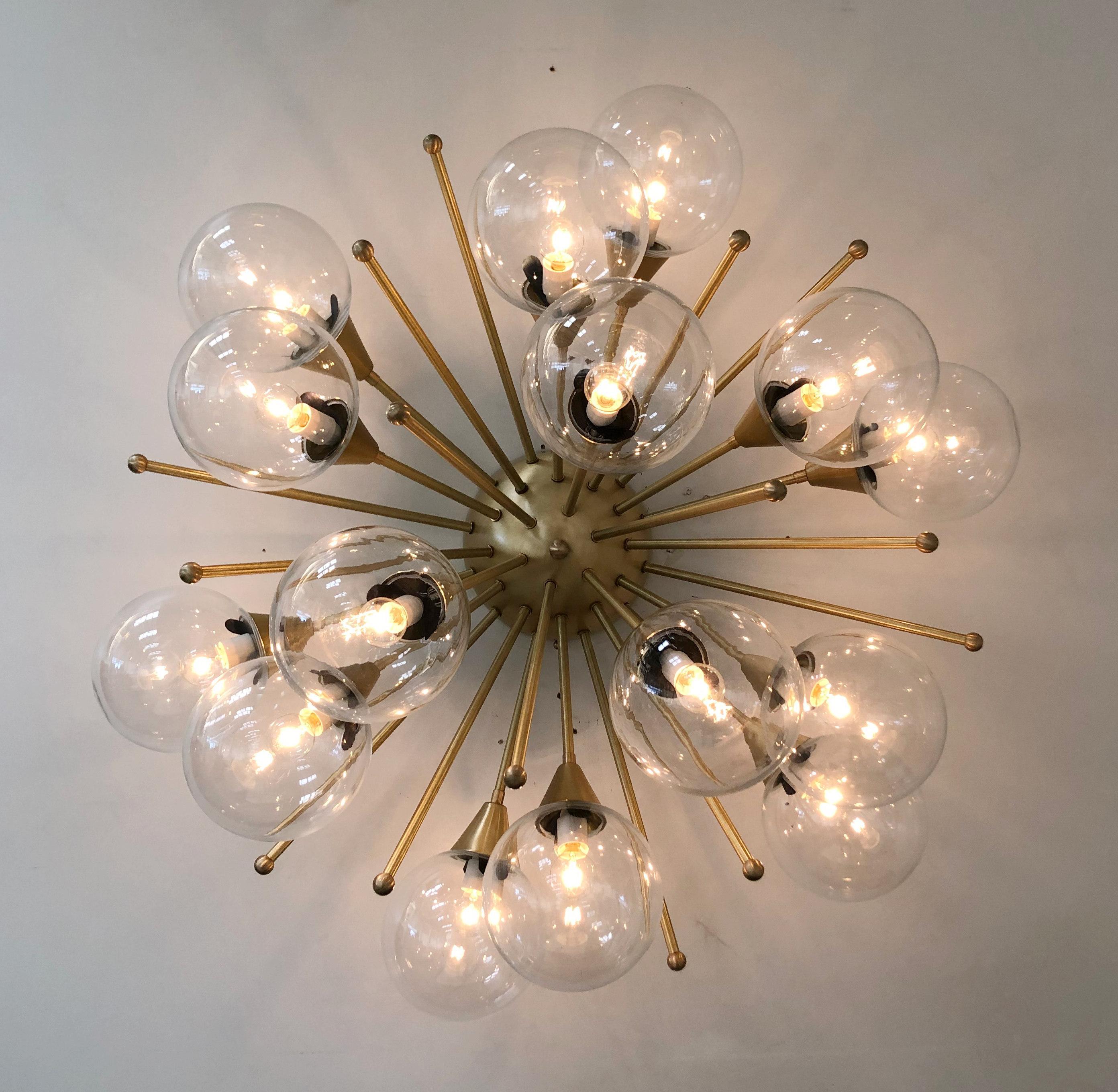 Mezzo Flush Mount by Fabio Ltd For Sale 1
