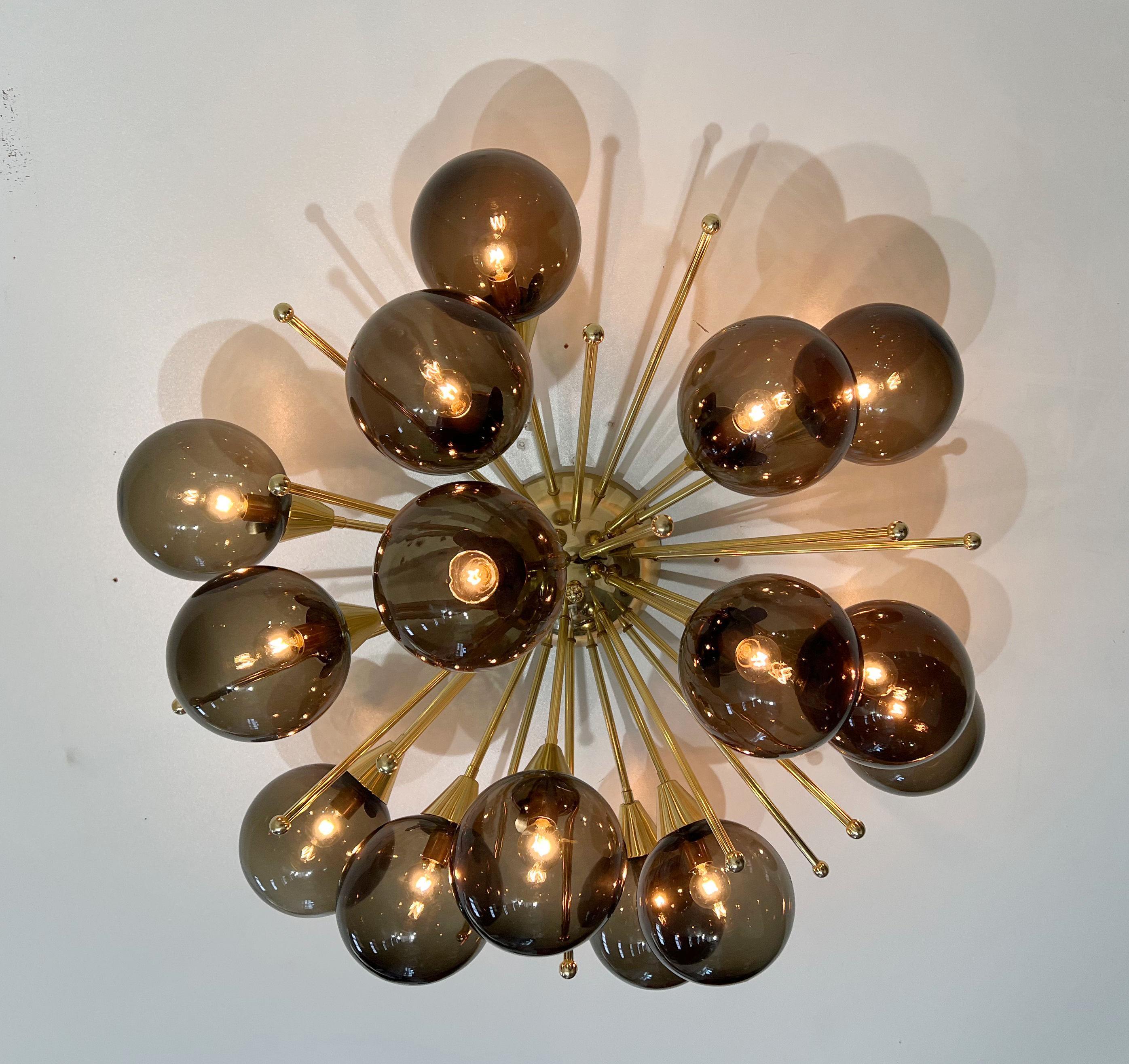 Mezzo Flush Mount by Fabio Ltd For Sale 1