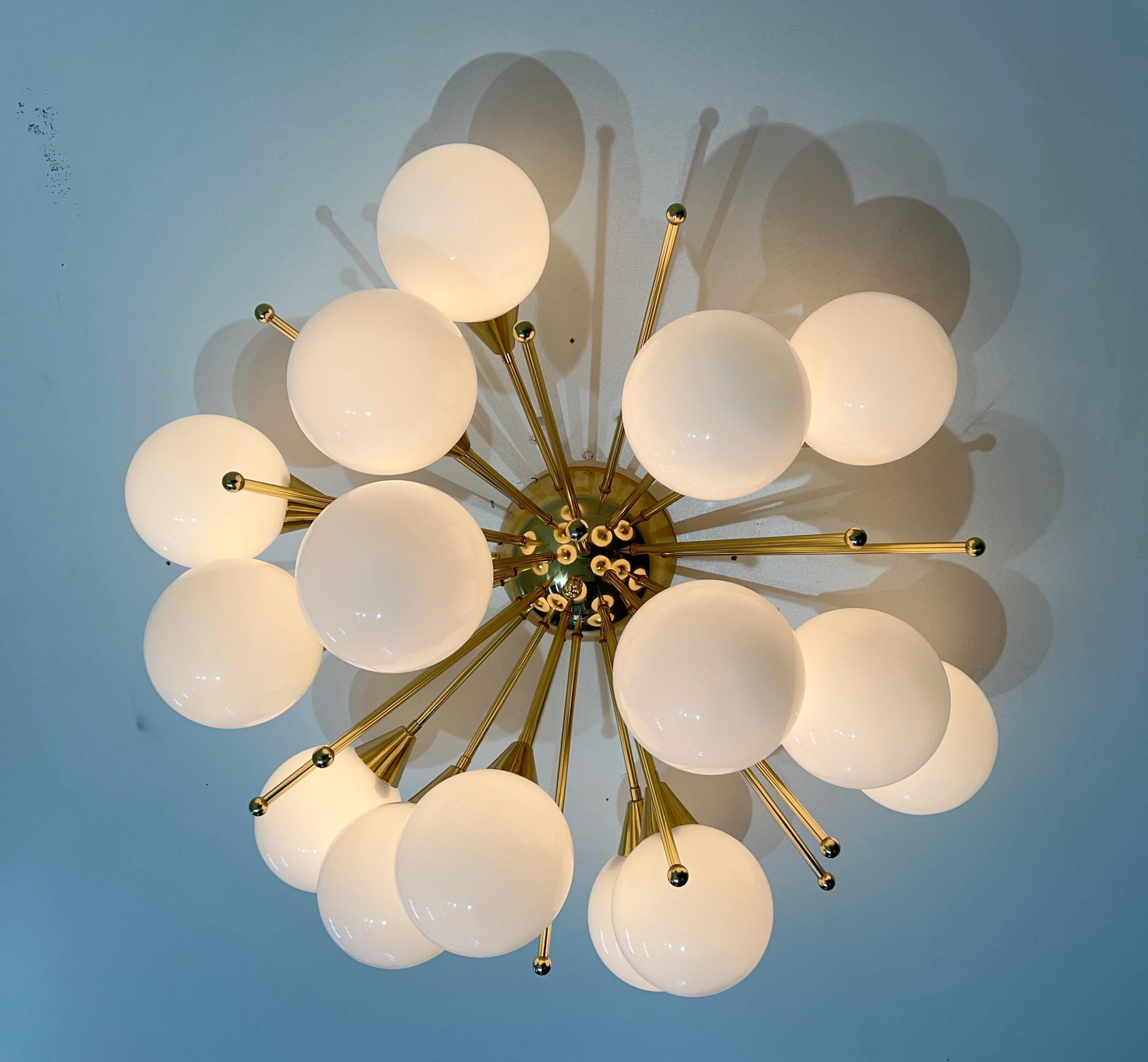Mezzo Flush Mount by Fabio Ltd For Sale 1