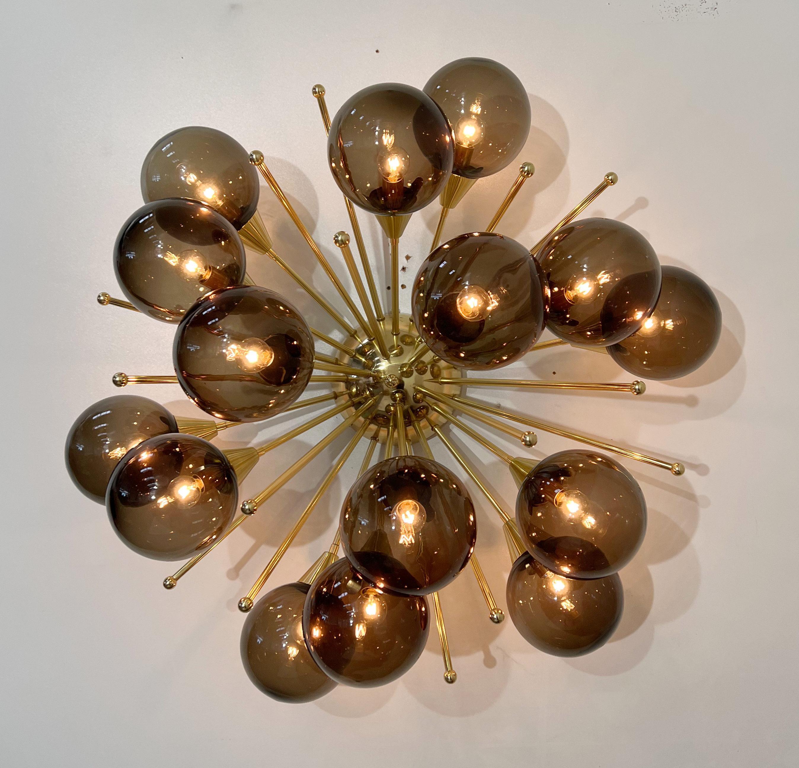 Mezzo Flush Mount by Fabio Ltd For Sale 2