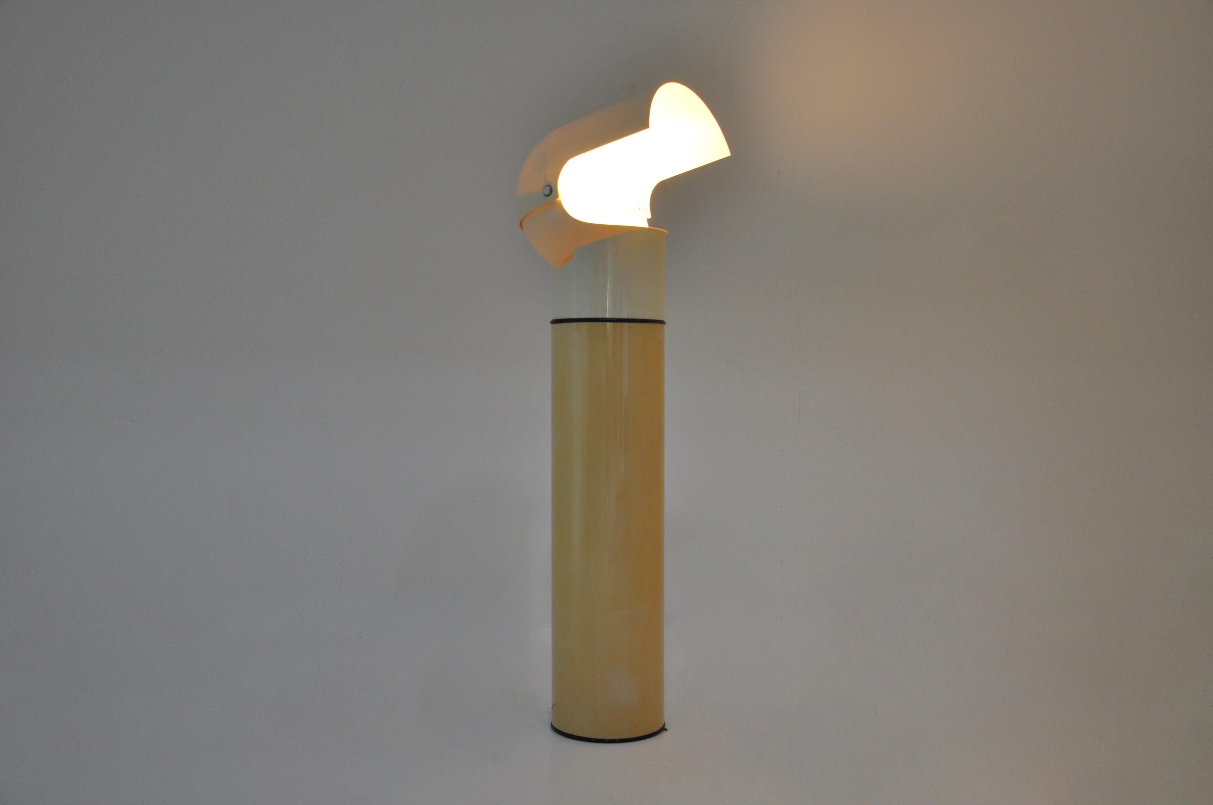 Mid-Century Modern Mezzo Pileo floor lamp by Gae Aulenti for Artemide, 1970s