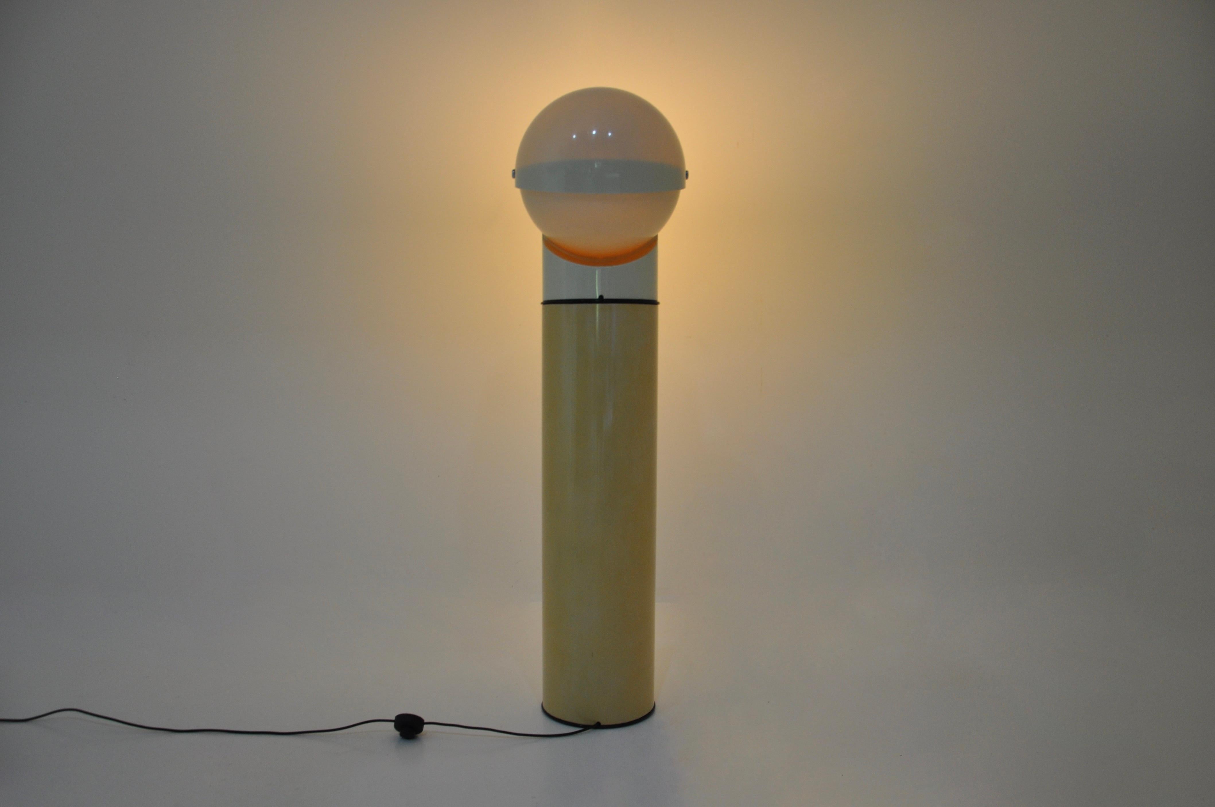 Mezzo Pileo floor lamp by Gae Aulenti for Artemide, 1970s 2