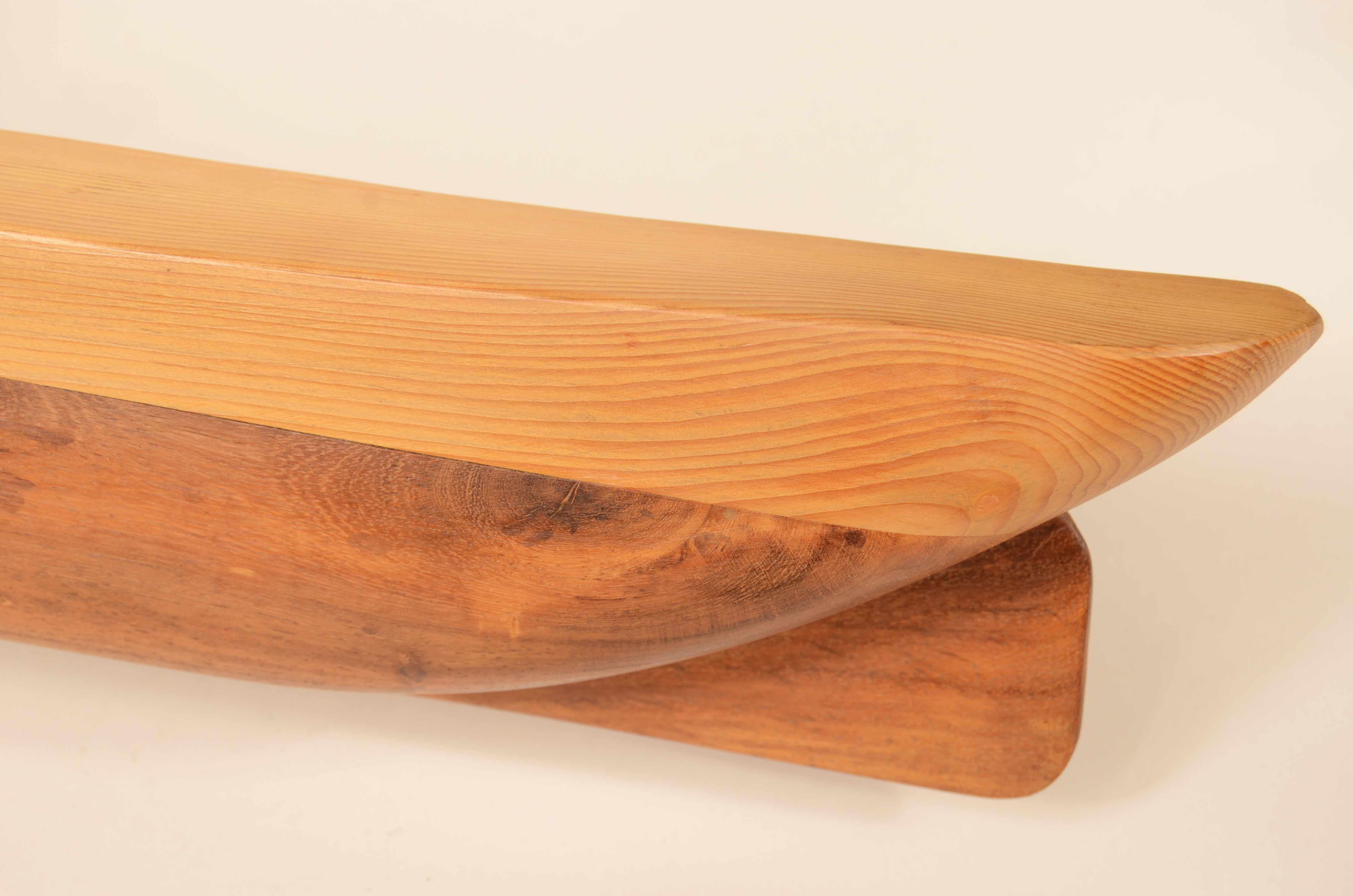 Legno Mezzo scafo degli anni cinquanta  di una goletta inglese  in  mogano e pino in vendita