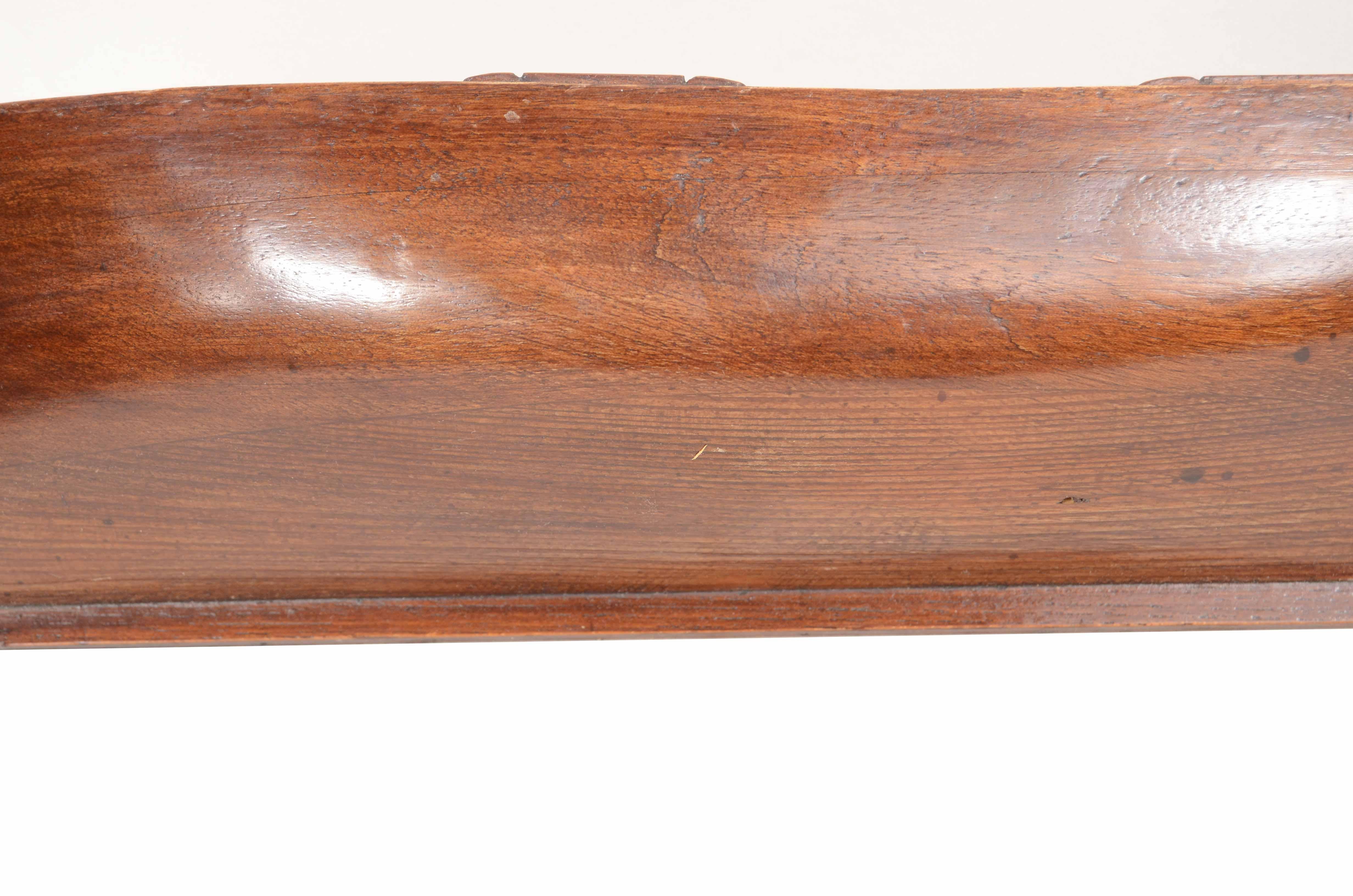 Early 20th century half-hull of an English schooner  in oak wood For Sale 3