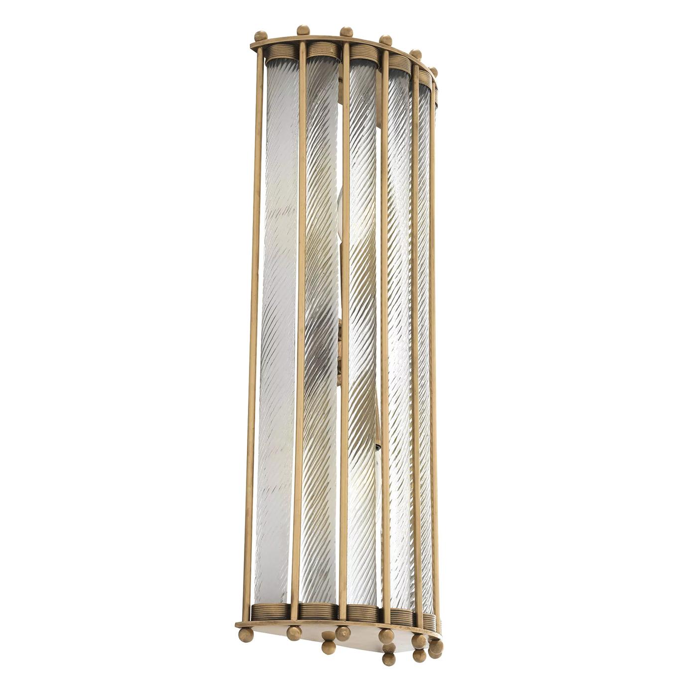 Hand-Crafted Mezzo Single Wall Lamp For Sale