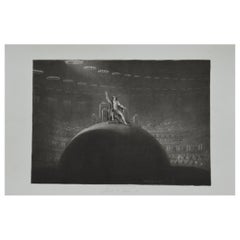 Mezzotint by John Martin, Satan on His Throne, Washbourne, 1853