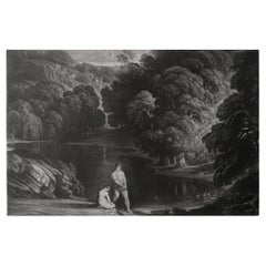Mezzotint by John Martin, the Judgment of the Almighty, Sangster, C.1850