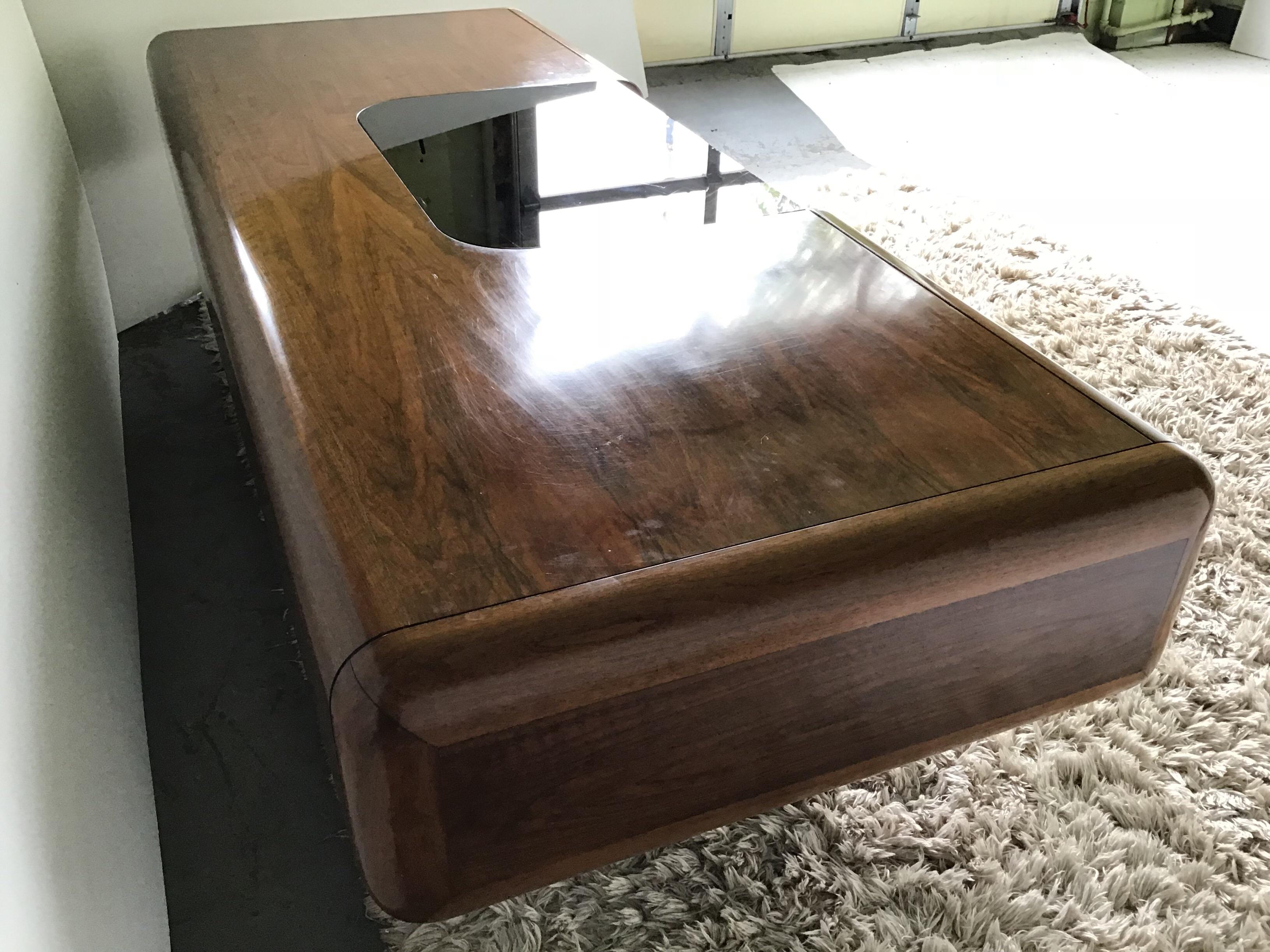 Late 20th Century M.F. Harty Space Age “Tomorrow” Desk for Stow Davis 