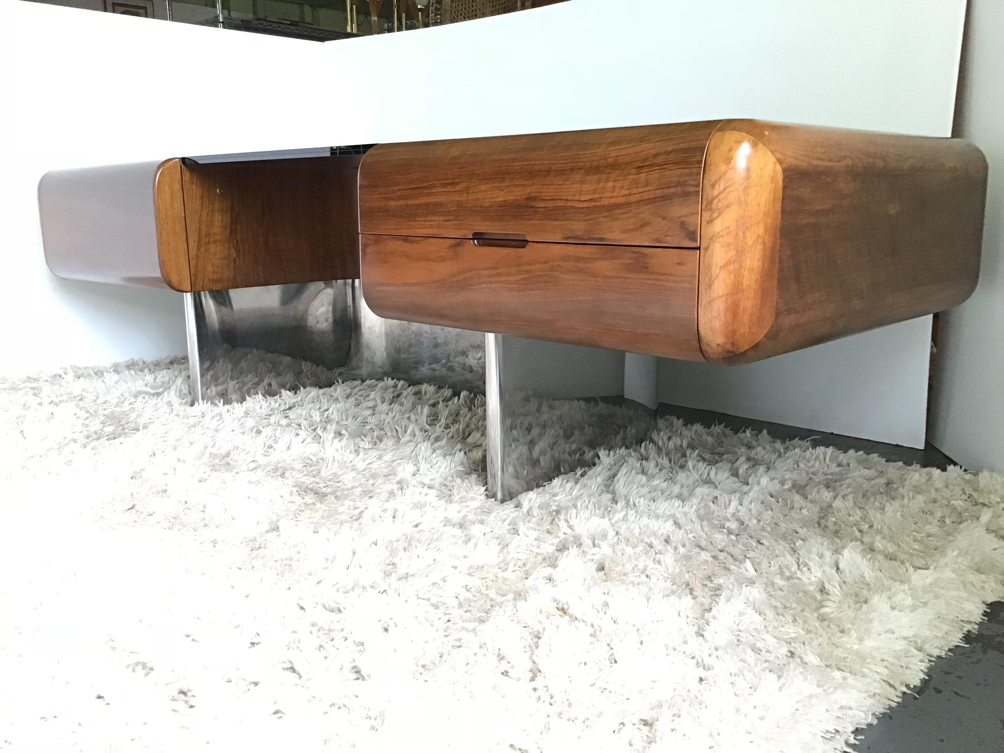 M.F. Harty Space Age “Tomorrow” Desk for Stow Davis  1