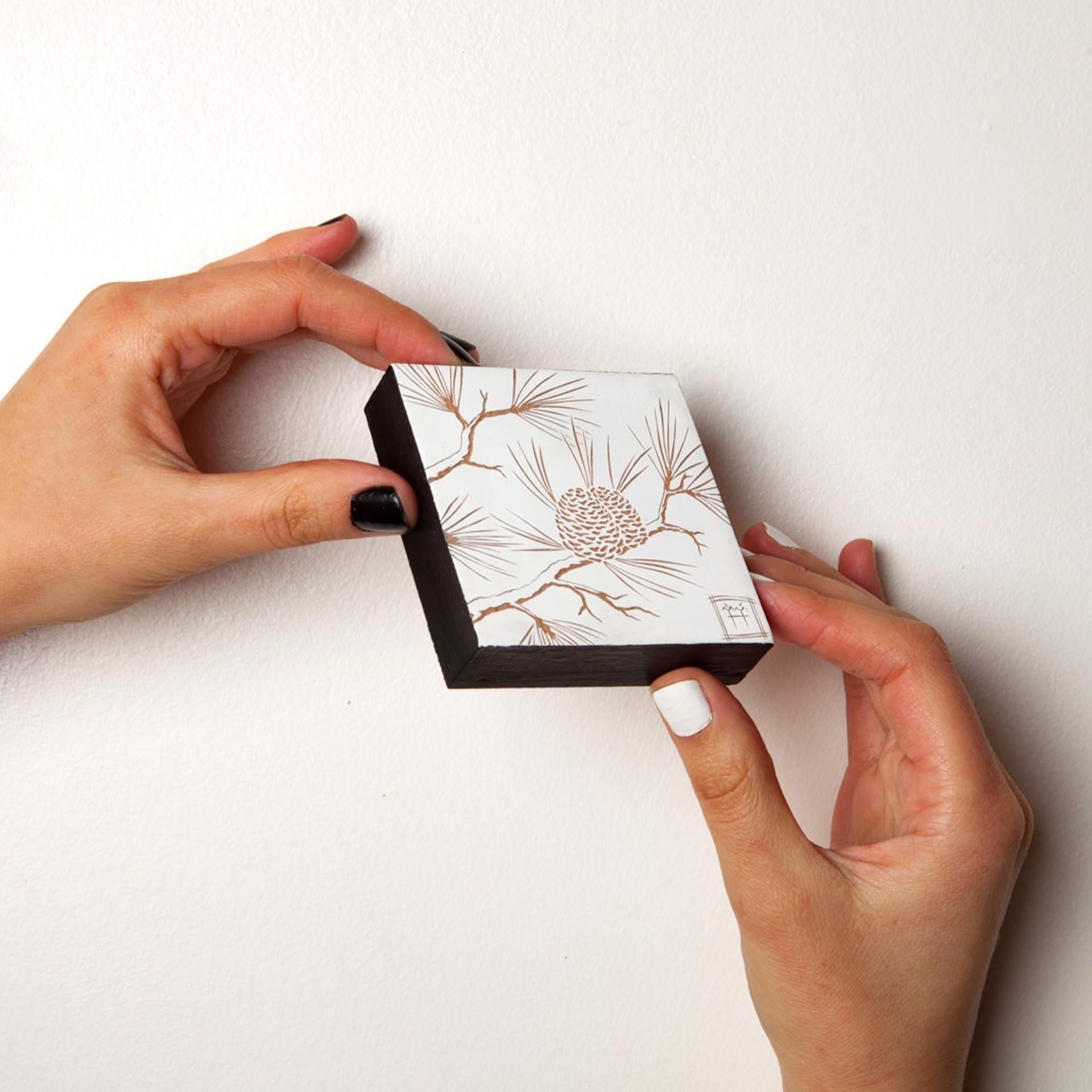 Studio invernale #4 - Painting di M'fanwy Dean