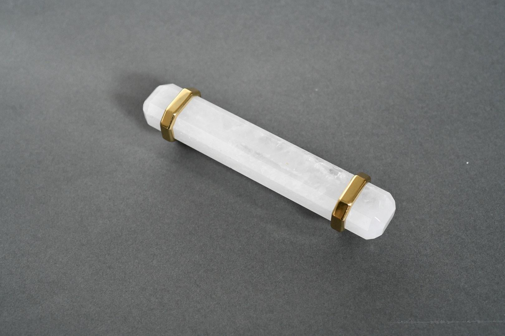 Contemporary MFW Rock Crystal Handle by Phoenix For Sale