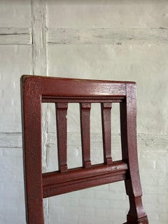 M.G. Bindesbøll (1800-1856) Juego de tres sillas de madera pintada, Dinamarca, década de 1840.