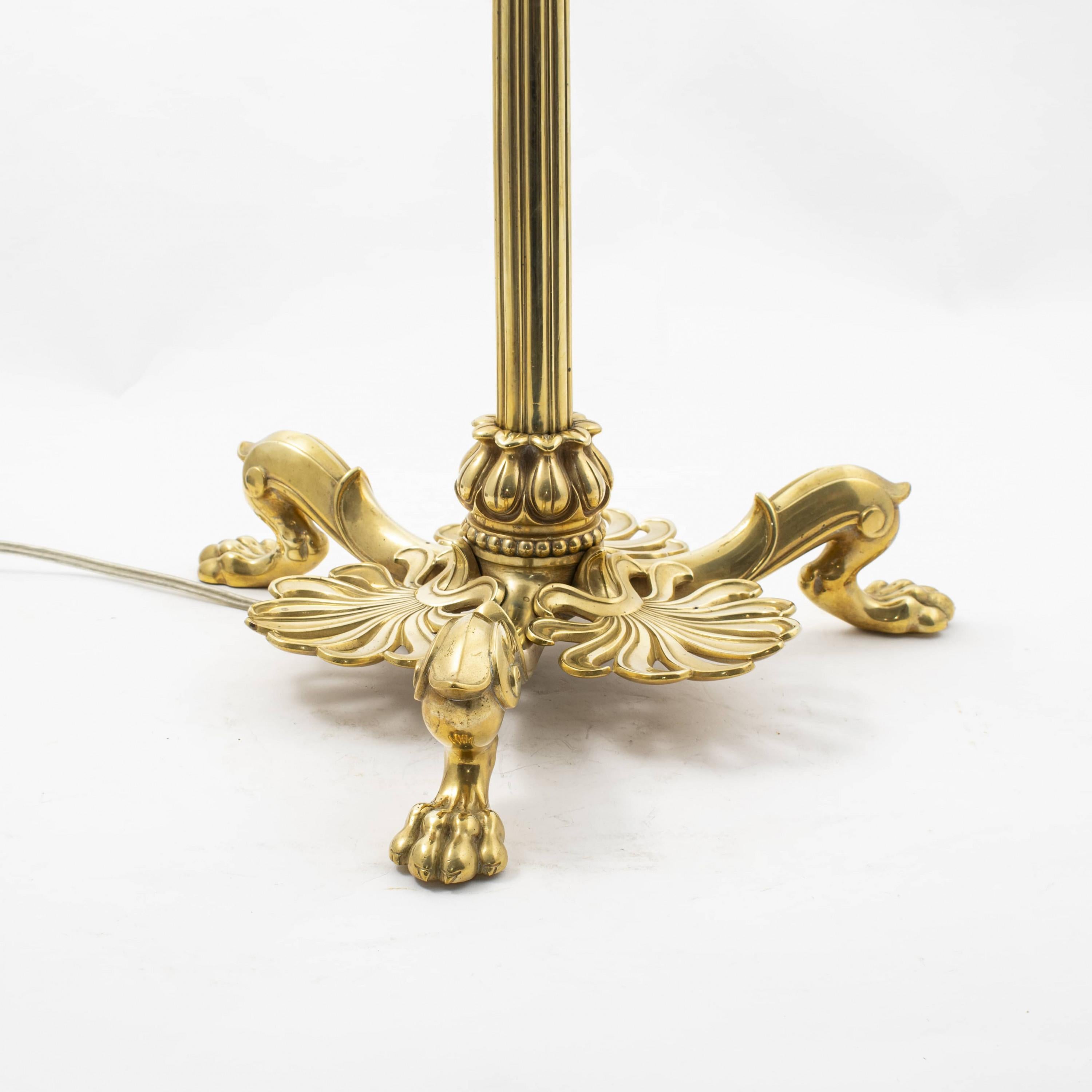 Danois MG Bindesbll -Vilhelm Bissen lampe de bureau en bronze en vente