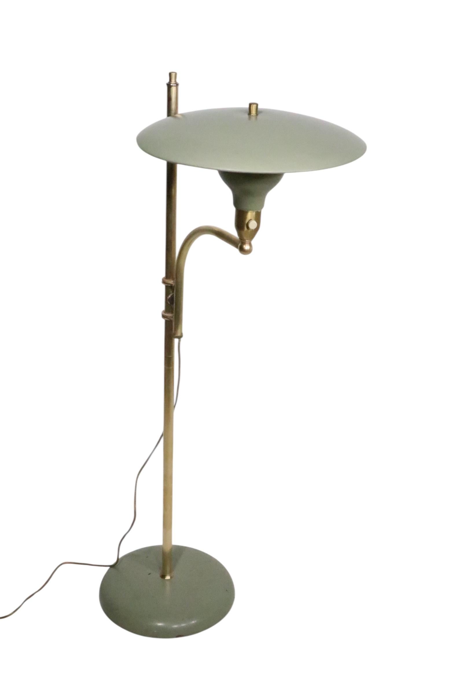 M.G. Lampada da terra Wheeler Sight Light in vendita 10