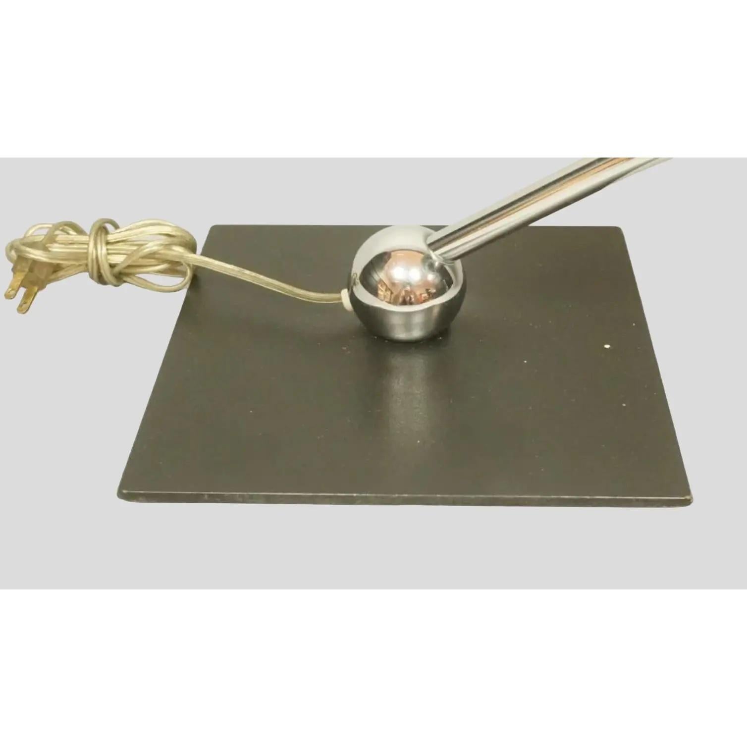 Mg Wheeler Sight Light Saucer Lamp In Good Condition For Sale In West Hollywood, CA