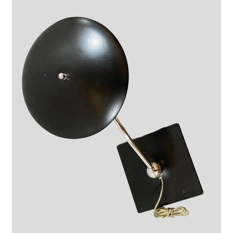 Mid-20th Century Mg Wheeler Sight Light Saucer Lamp For Sale