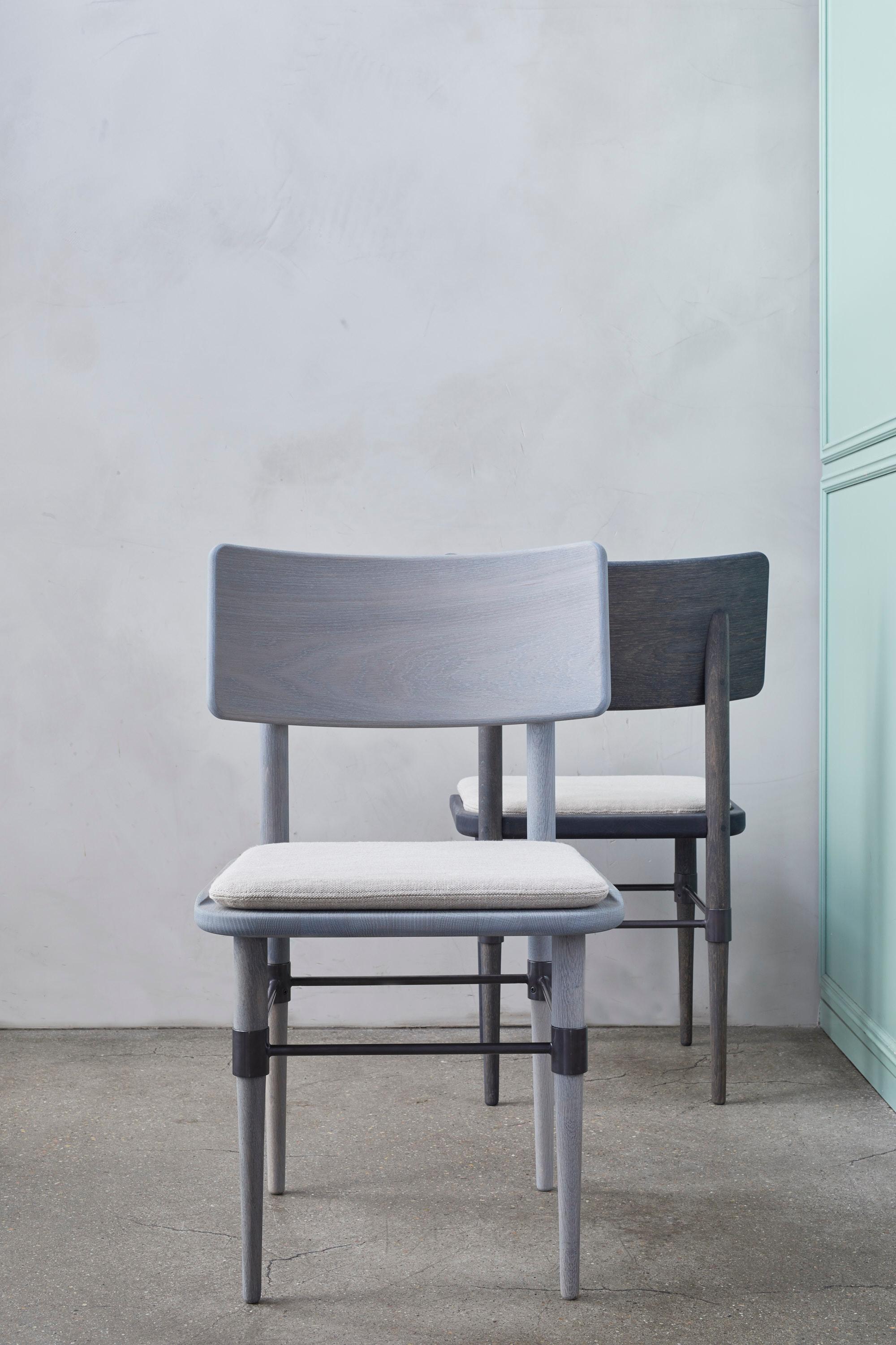 Metal MG101 Dining Chair by Malte Gormsen For Sale