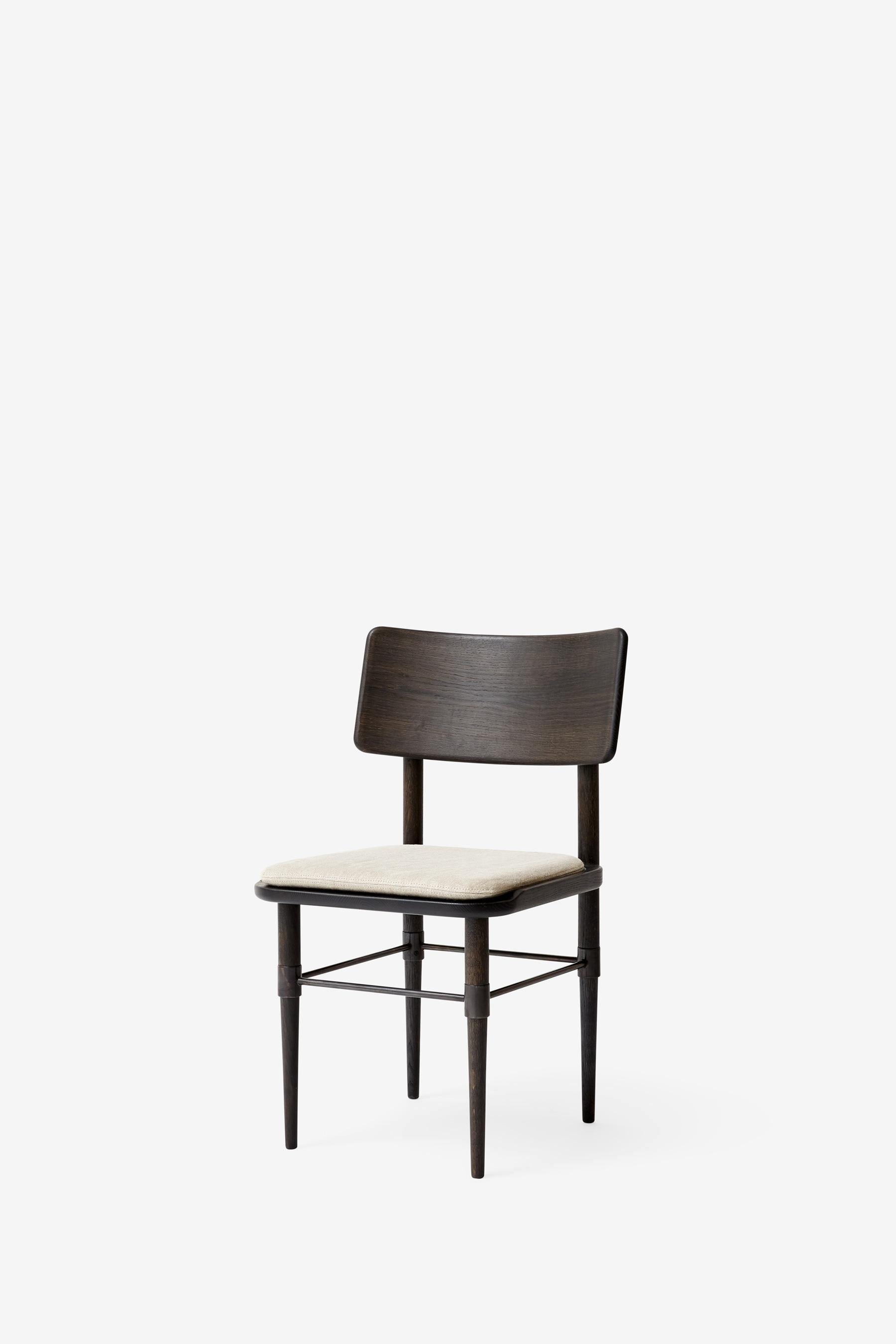 MG101 Dining chair in dark oak by Malte Gormsen Design by Space Copenhagen For Sale 2