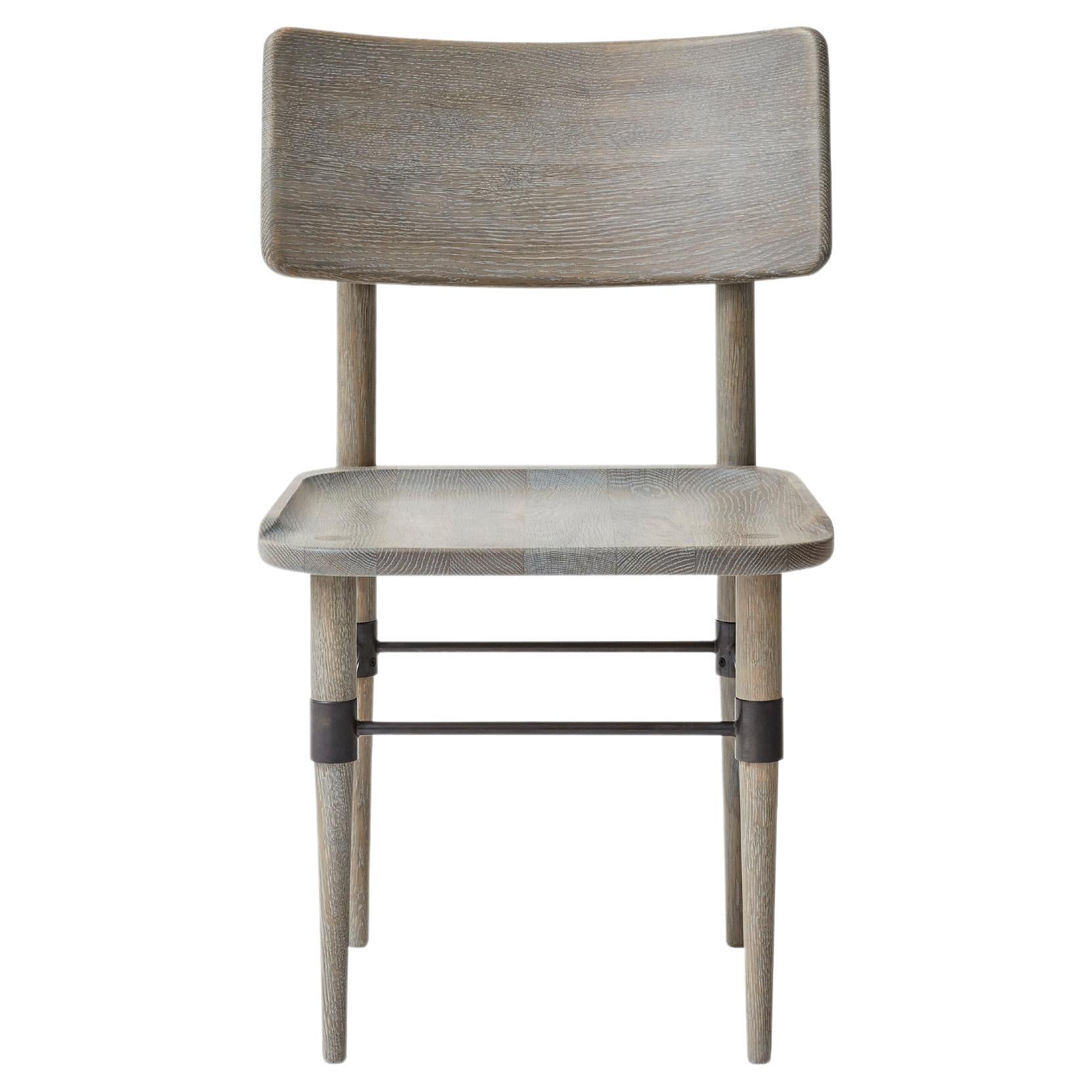 MG101 Dining chair in grey oak by Malte Gormsen Design by Space Copenhagen For Sale