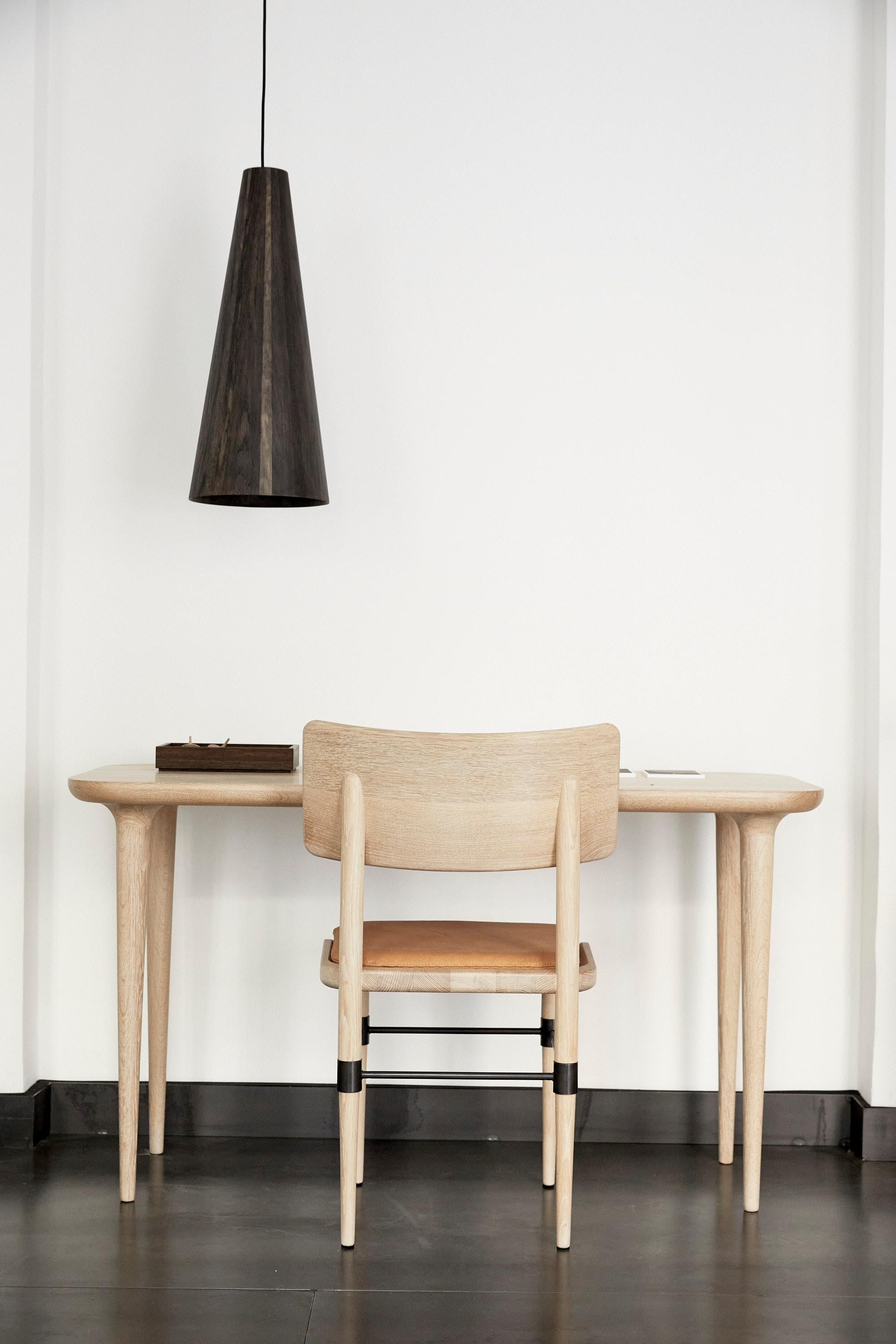 MG101 Dining chair in light oak by Malte Gormsen Design by Space Copenhagen For Sale 4