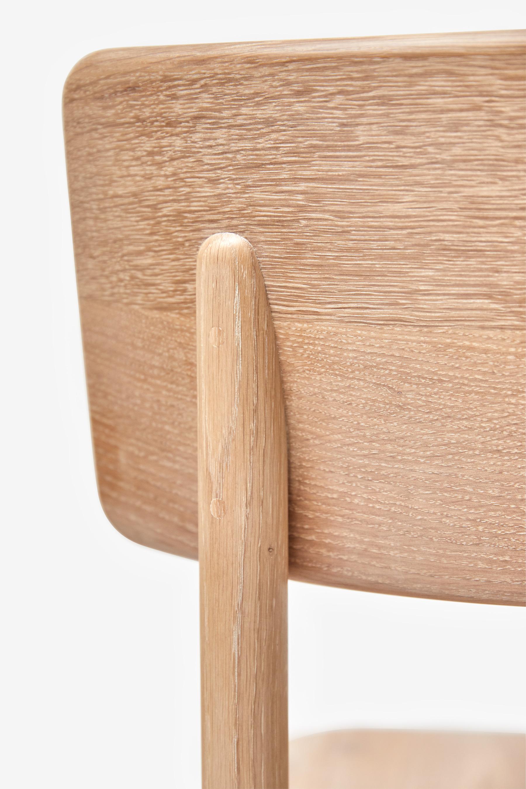 MG101 Dining chair in light oak by Malte Gormsen Design by Space Copenhagen For Sale 1