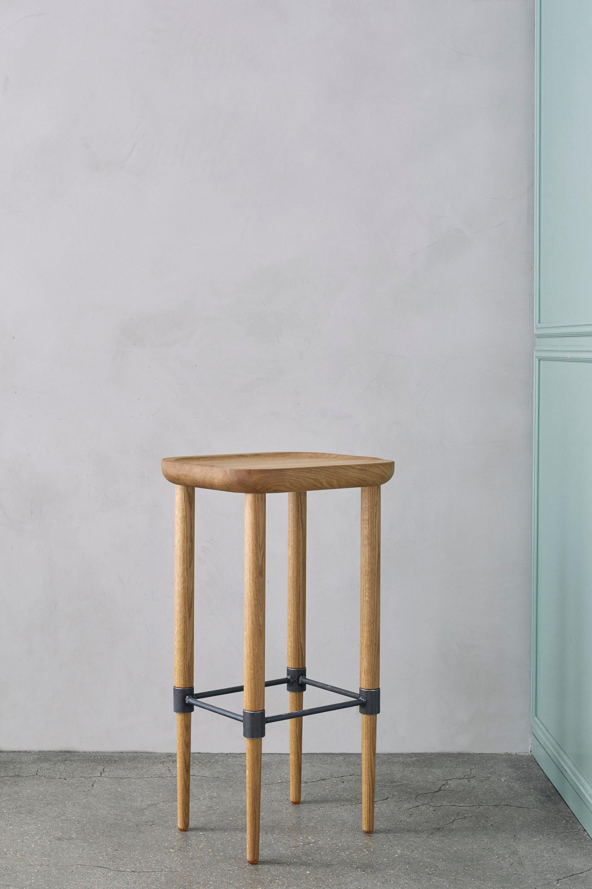 Taburete de cocina MG102 by Malte Gormsen Metal en venta