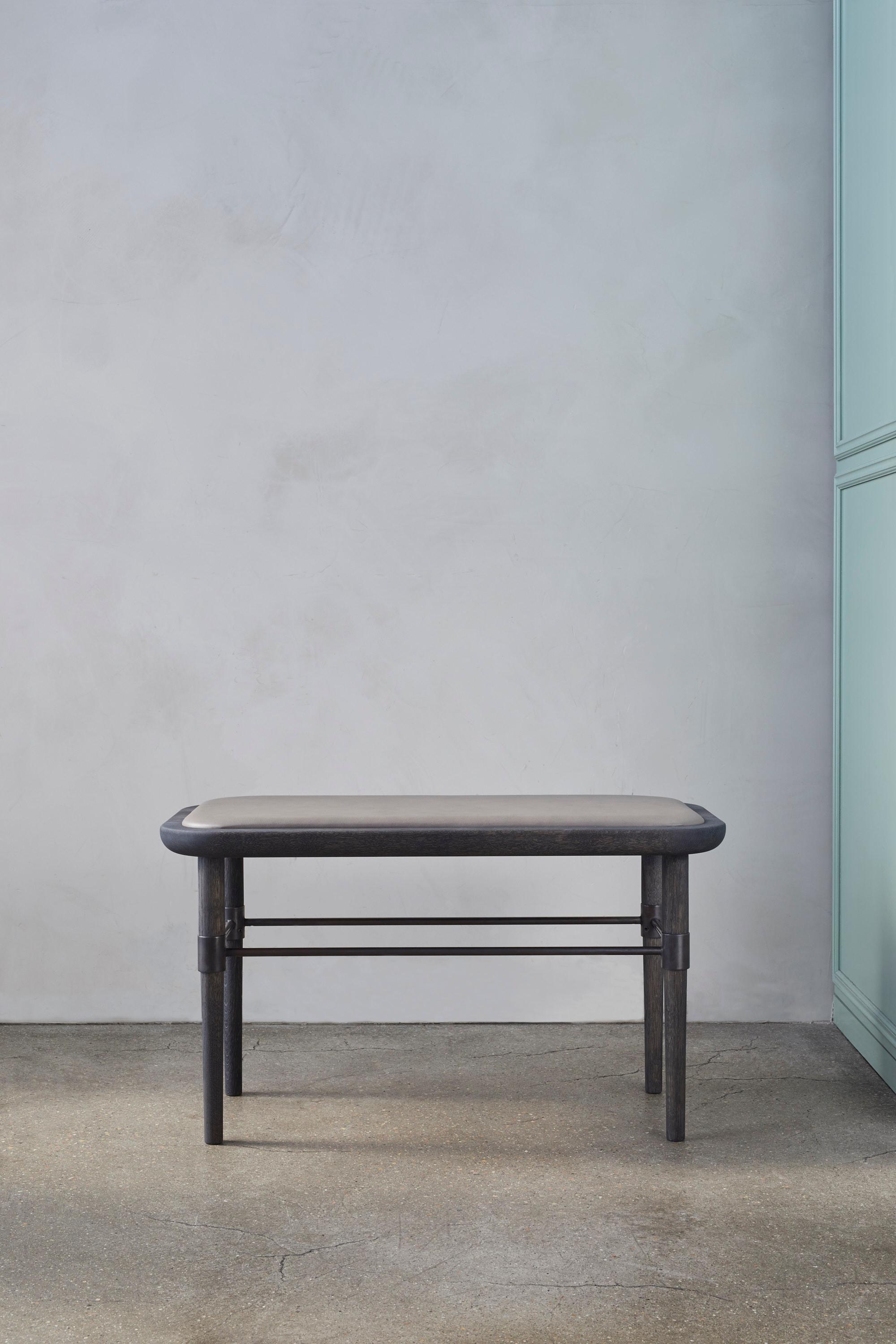 Banco MG103, Lino, by Malte Gormsen Metal en venta