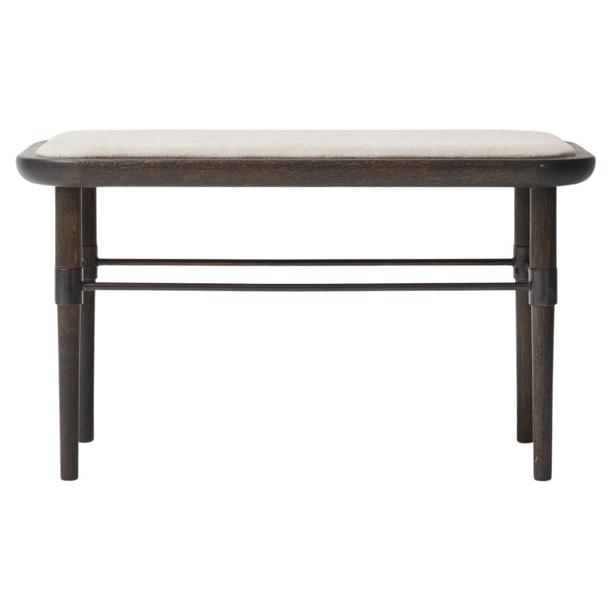 MG103 Bench, Linen, by Malte Gormsen