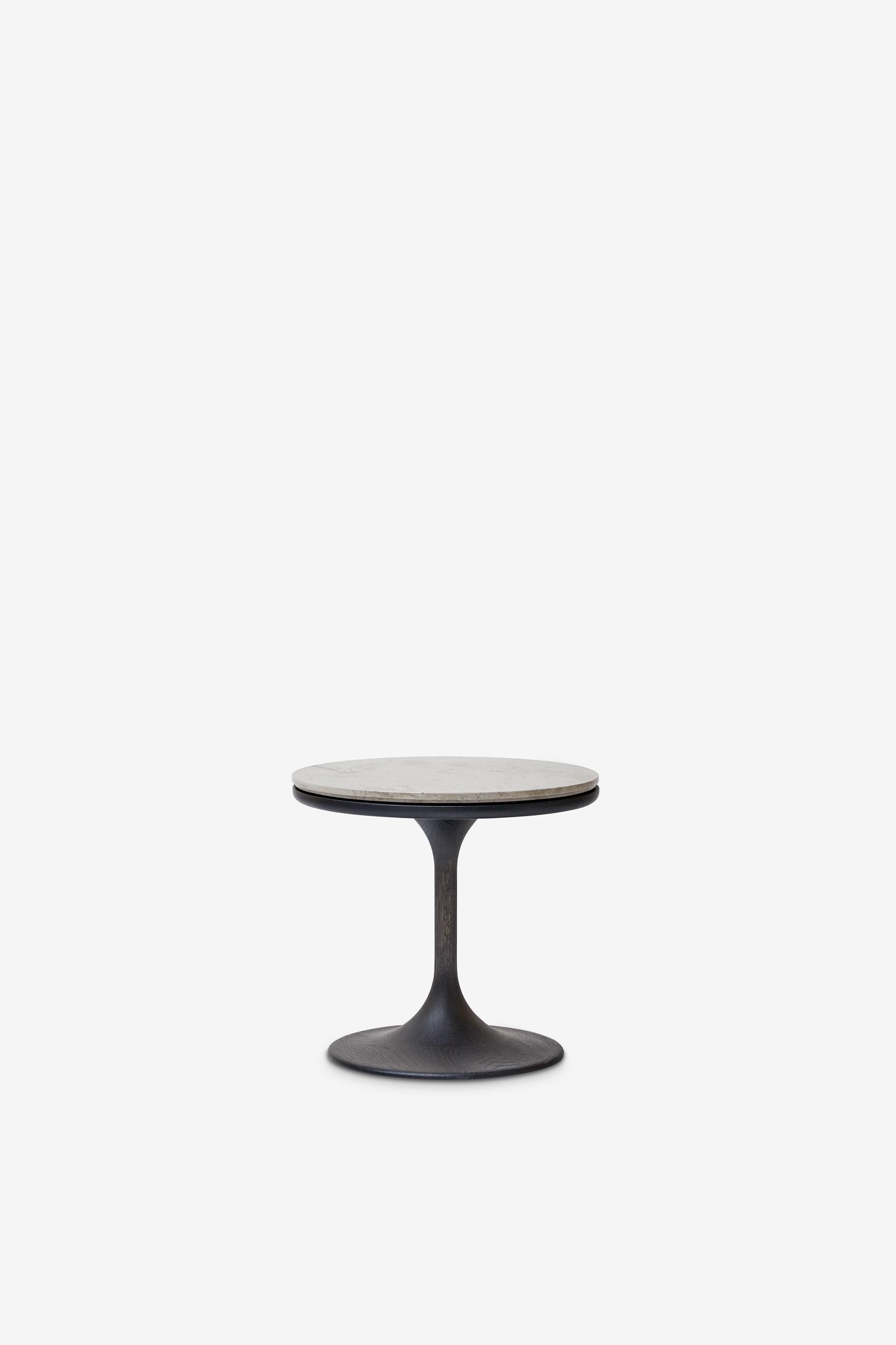 Danish MG203 side table in dark oak by Malte Gormsen Designed by Space Copenhagen For Sale