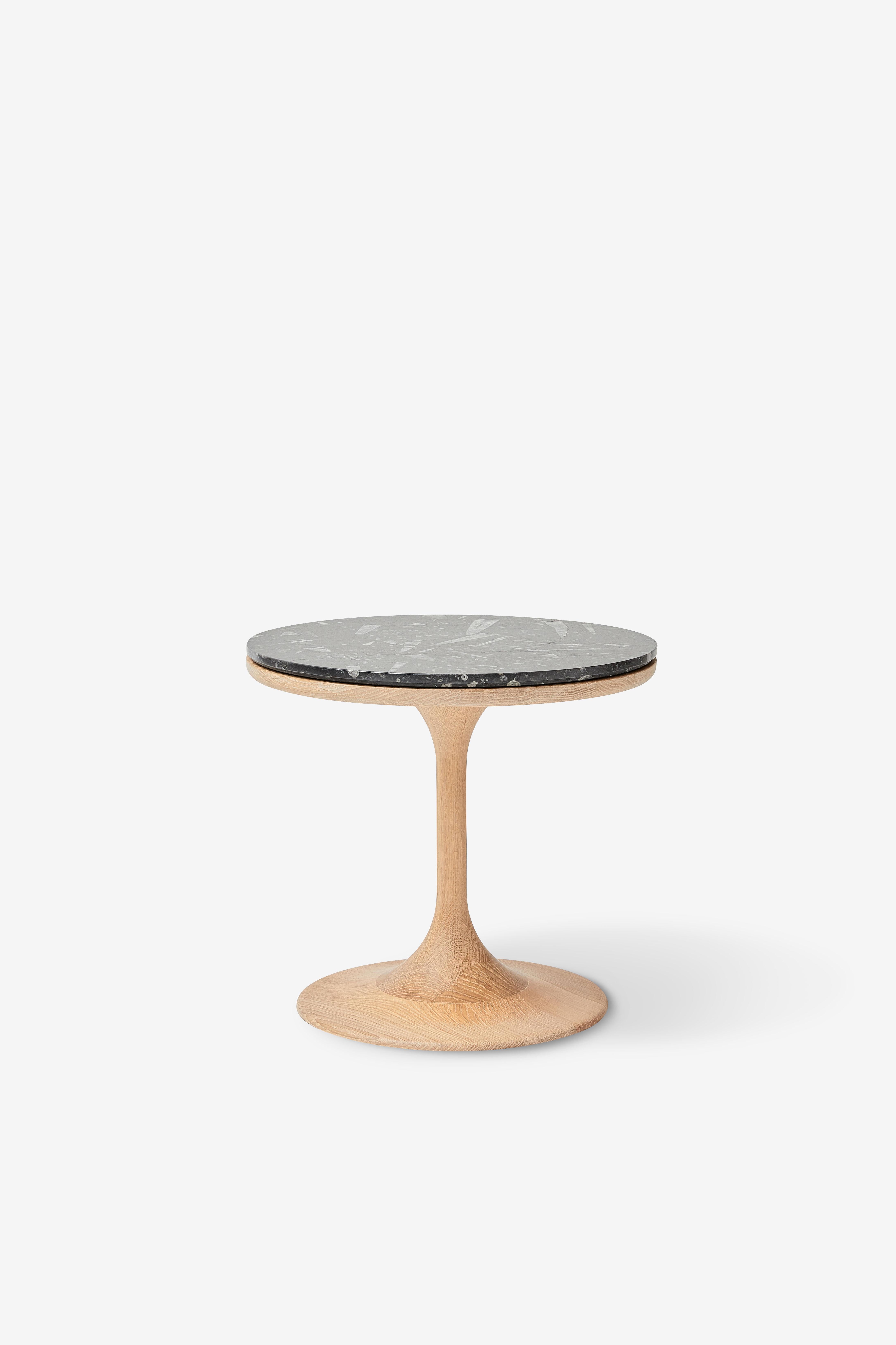 MG203 side table in oak by Malte Gormsen Designed by Space Copenhagen For Sale 1