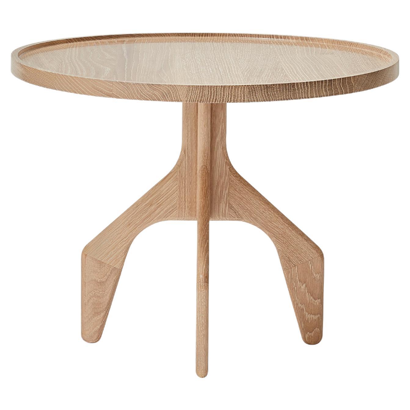 MG205 side table in oak by Malte Gormsen Designed by Space Copenhagen For Sale