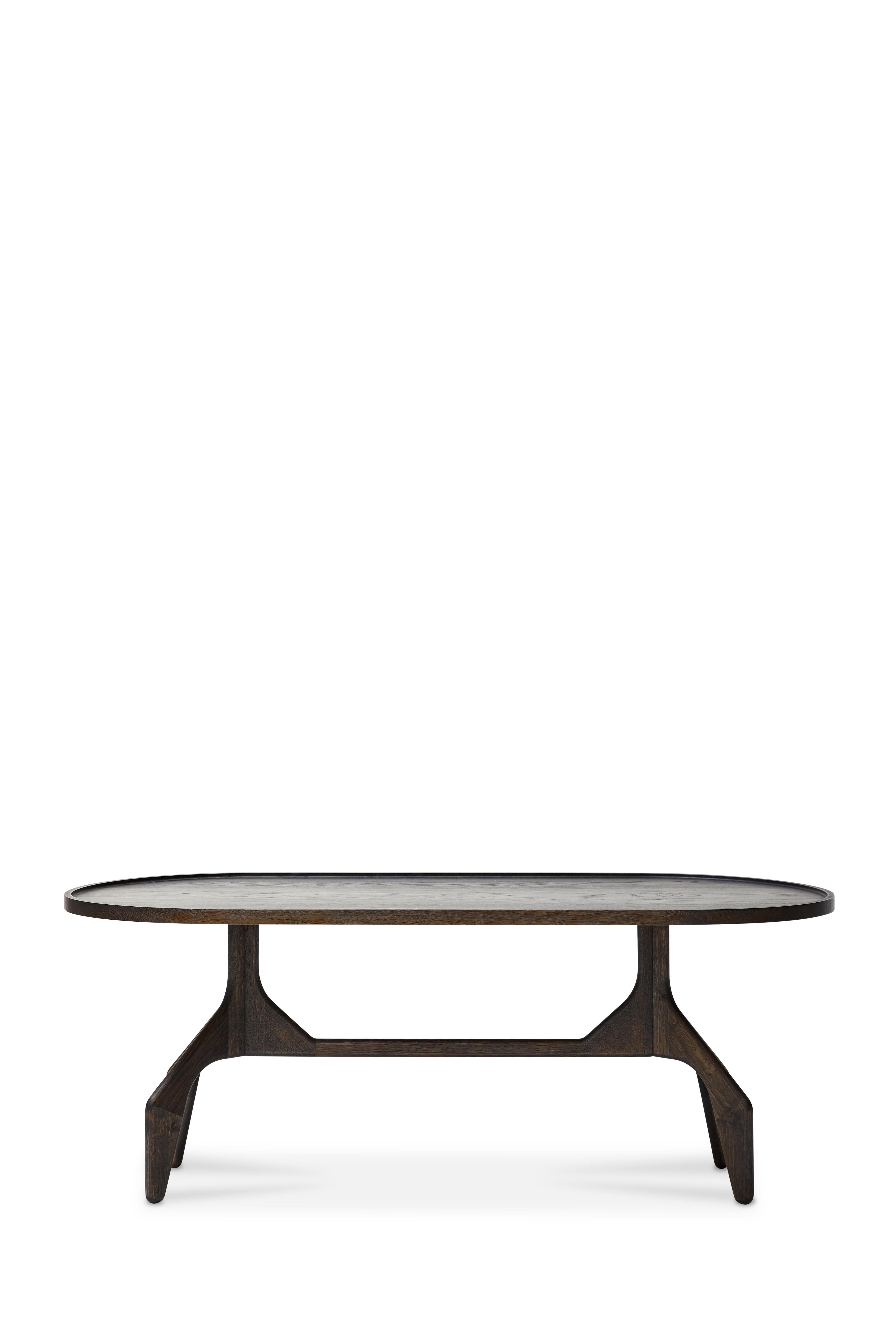MG206 Table de salon de Malte Gormsen
Dimensions : D 60 x L 130 x H 50 cm.
MATERIAL : Chêne foncé Nature.

Disponible en Nature, Nature brute, Nature claire, Nature grise et Nature foncée.

Malte Gormsen Møbelsnedkeri est un ébéniste qui allie les
