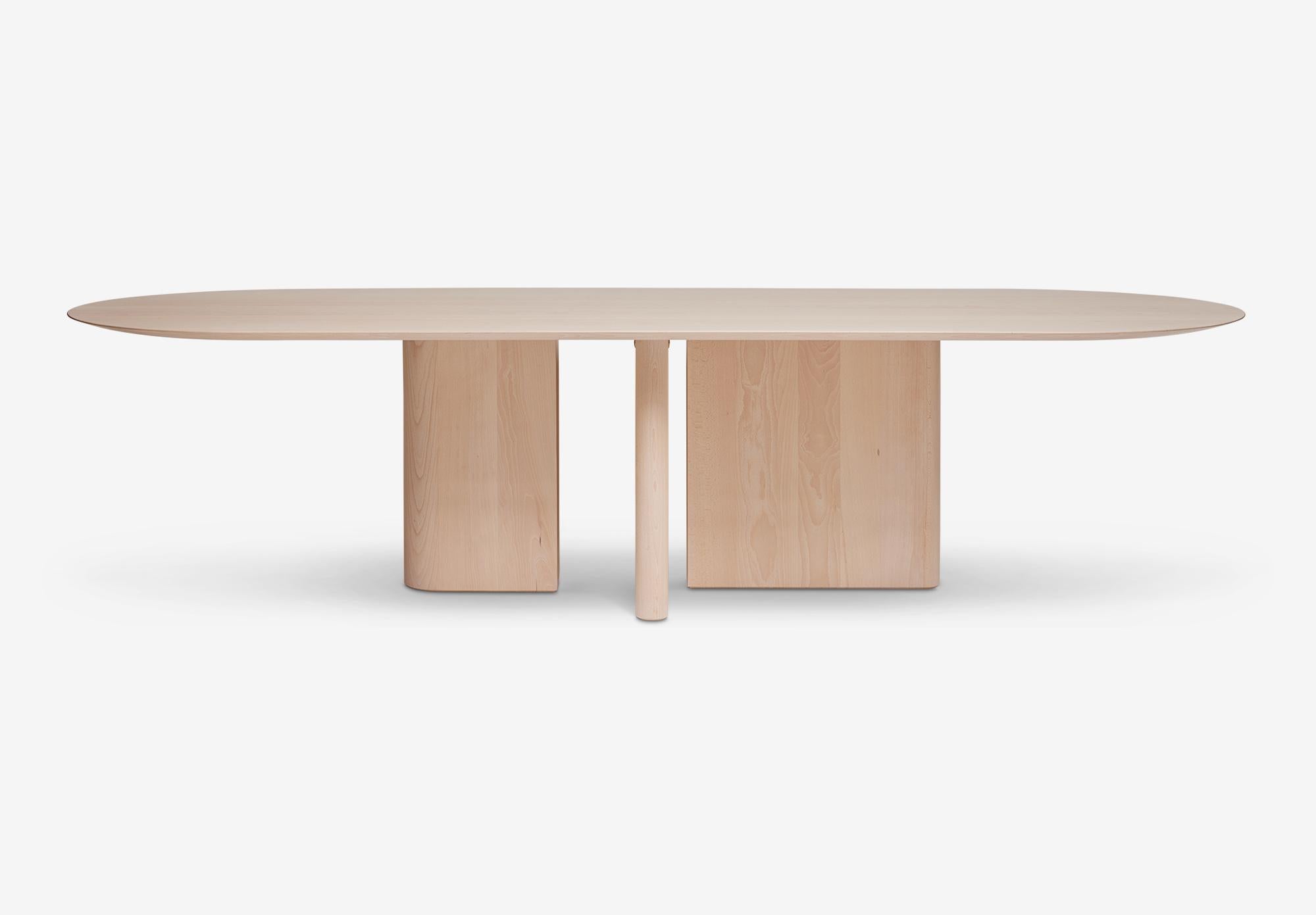 Oiled MG210 Dining Table in Danish beech by Malte Gormsen design by Norm Architects For Sale