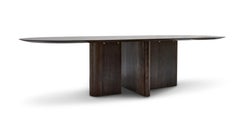 MG210 Table de salle à manger en chêne Dark Nature par Malte Gormsen design by Norm Architects