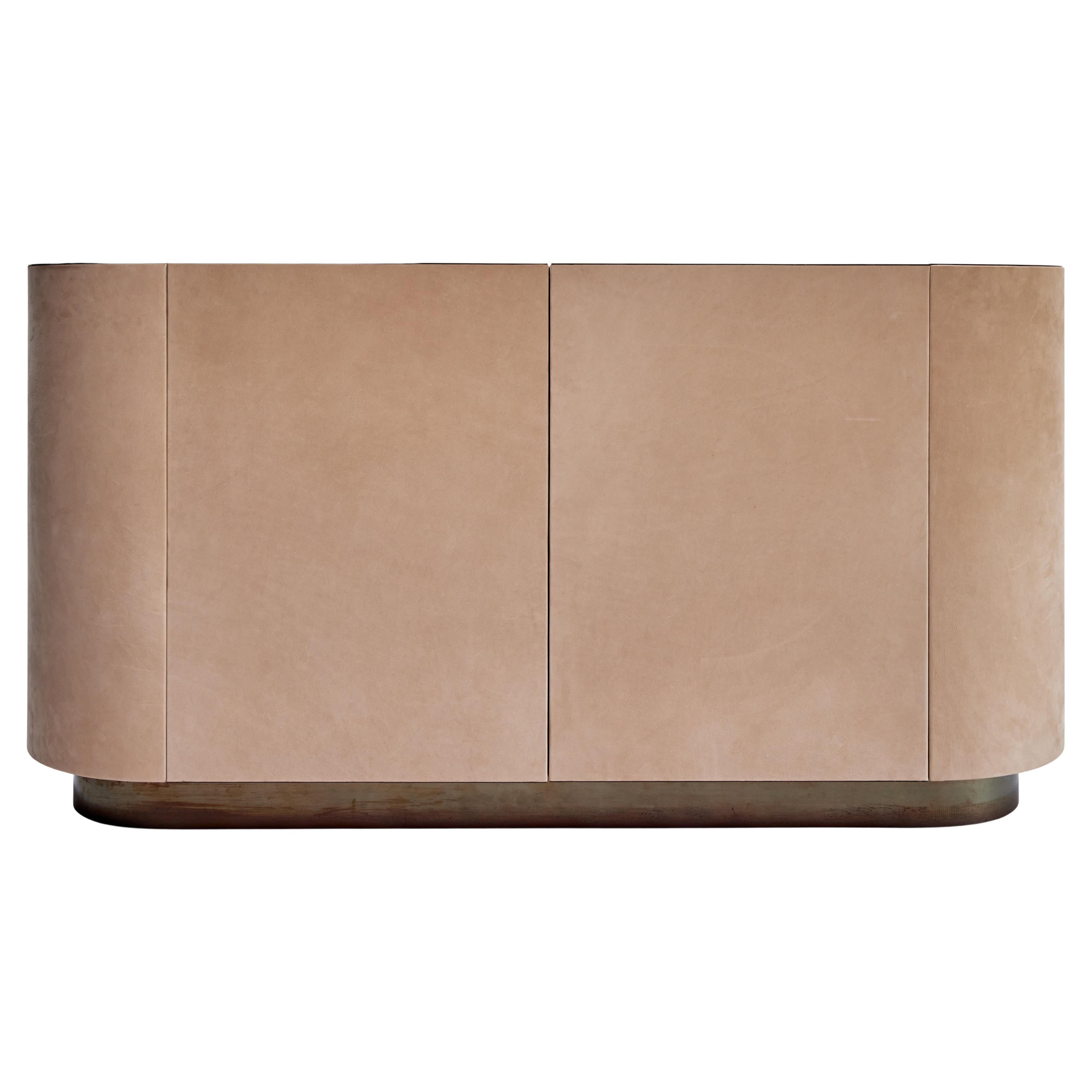 MG305 Credenza in pelle di Malte Gormsen in vendita