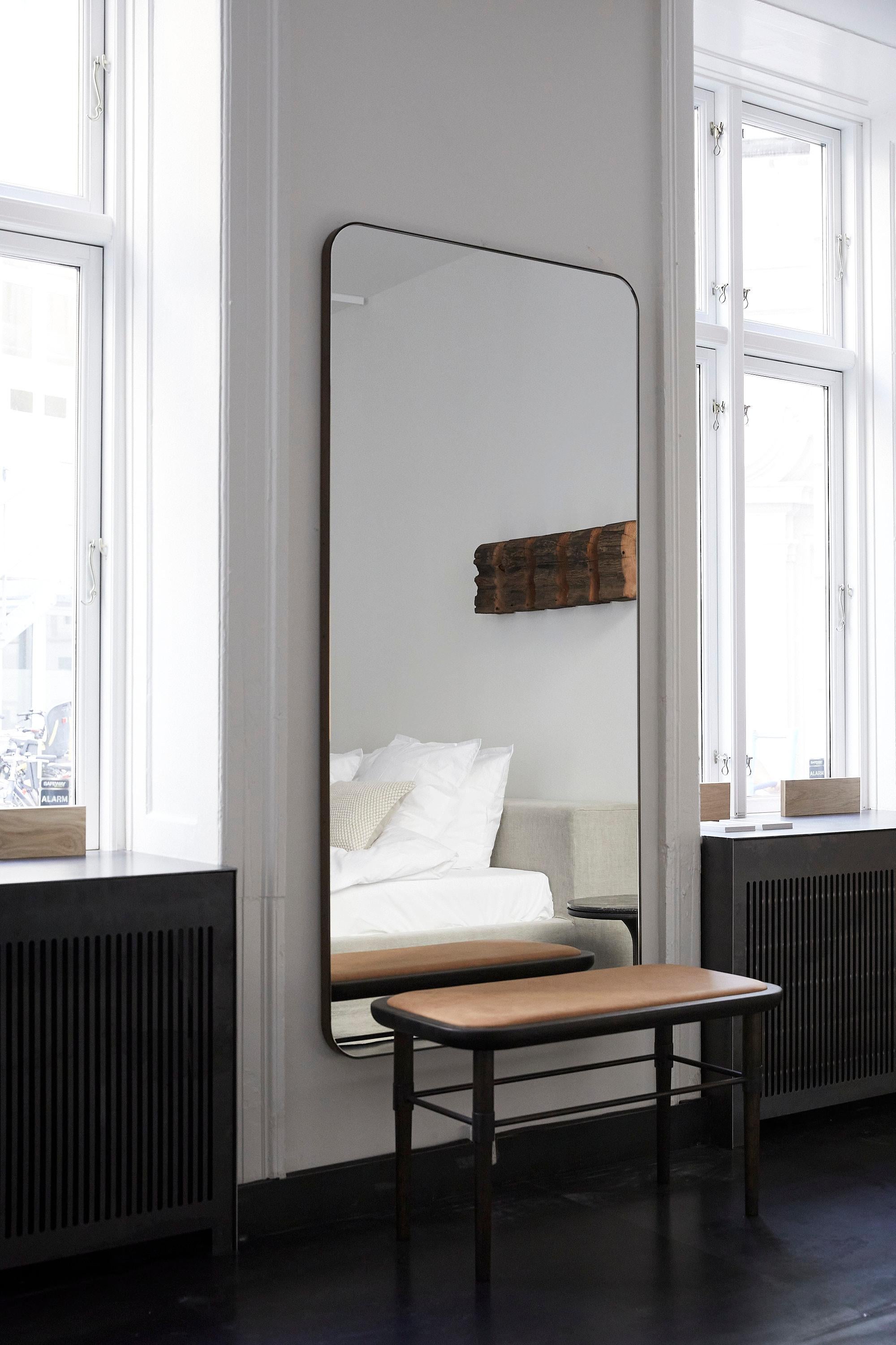Danish MG401 Large Mirror by Malte Gormsen For Sale
