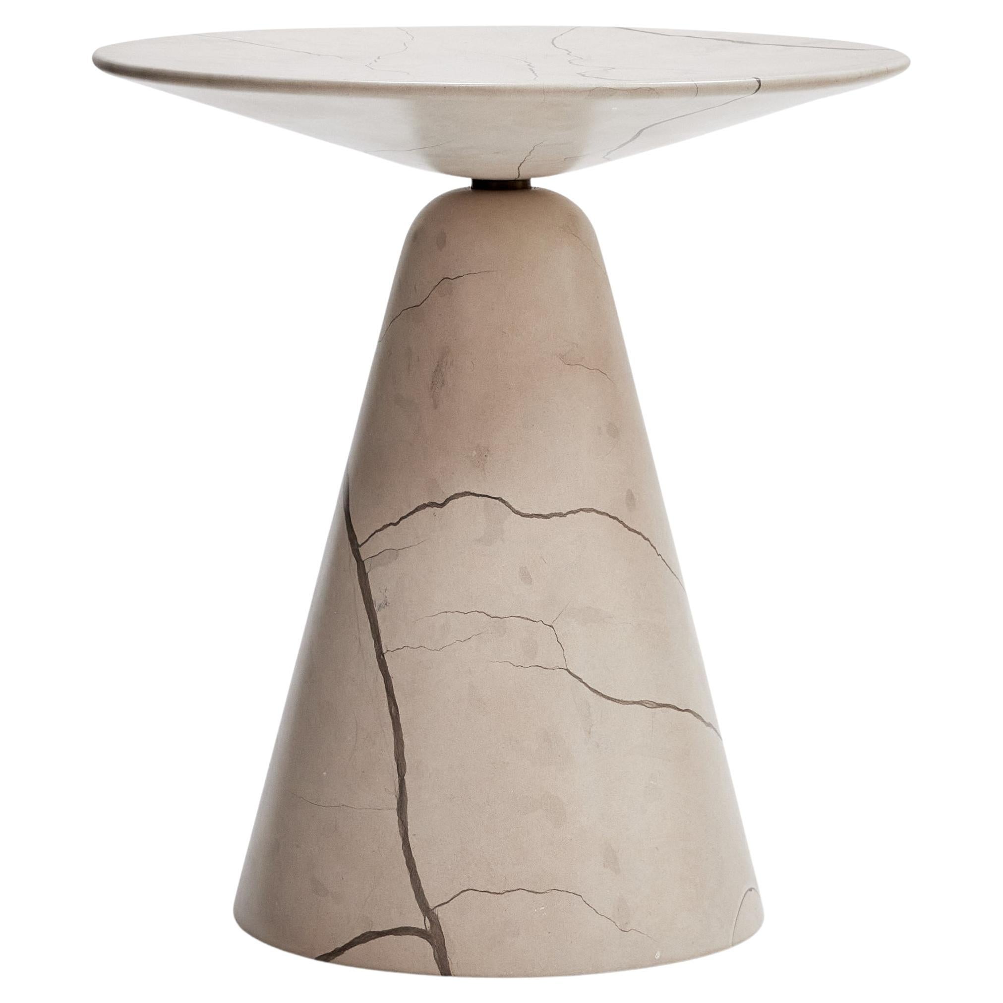 Table d'appoint MG406 en marbre de Malte Gormsen