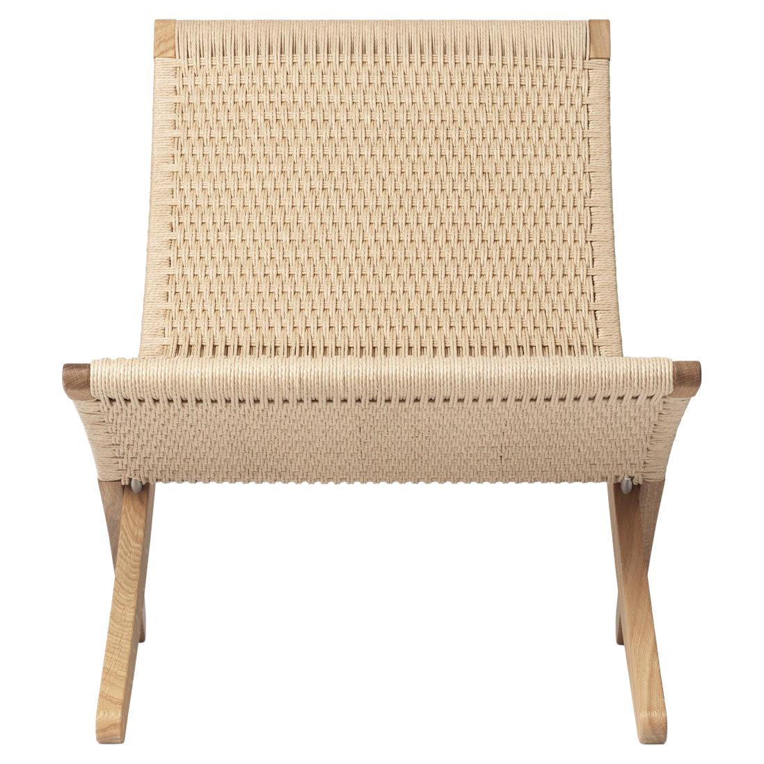 MG501 Cuba Chair, Oak Oil, Natural Papercord by Morten Gottler