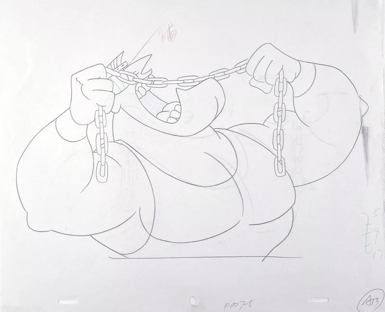Original Pink Panther Supporting Characters, Production Cel/Drawing - Print by MGM Studios